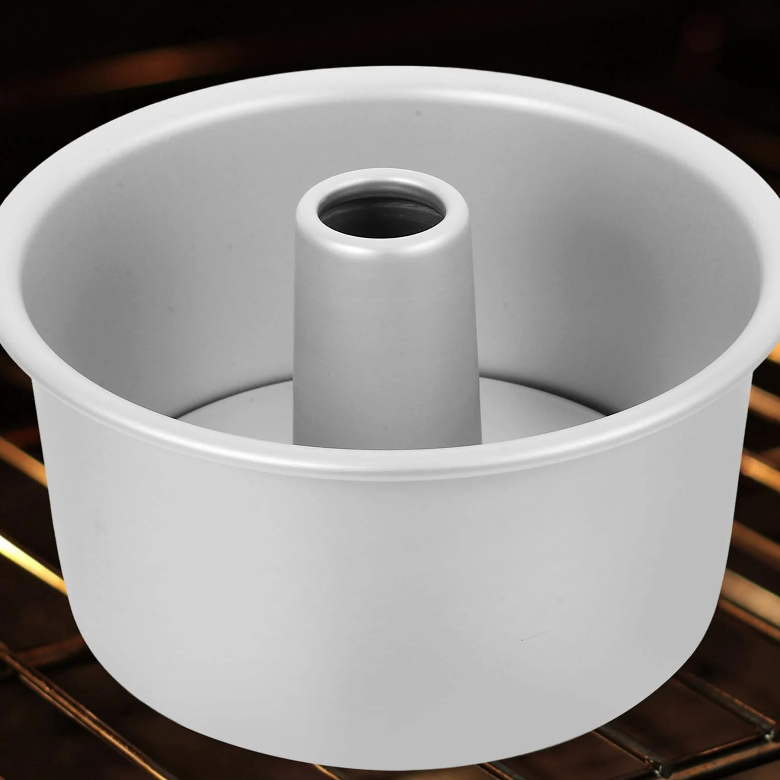 BESPORTBLE Molde Fácil de Limpiar para Adecuado para Redondo Fondo Desmontable Aleación de Aluminio Blanco Pasteles Hornear en Casa y Pastelerías Profesionales