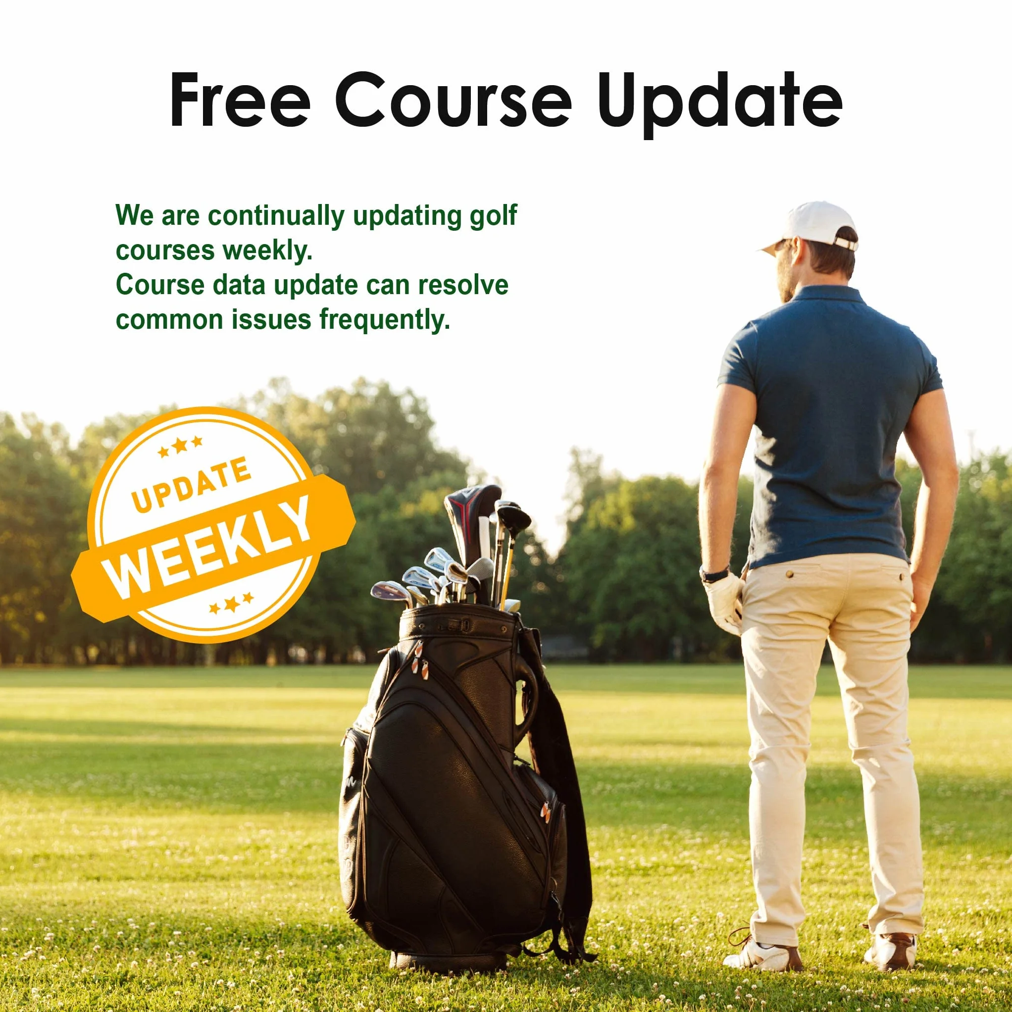 CANMORE HG200 PRO GPS de golf de mano, 41,000 cursos, negro