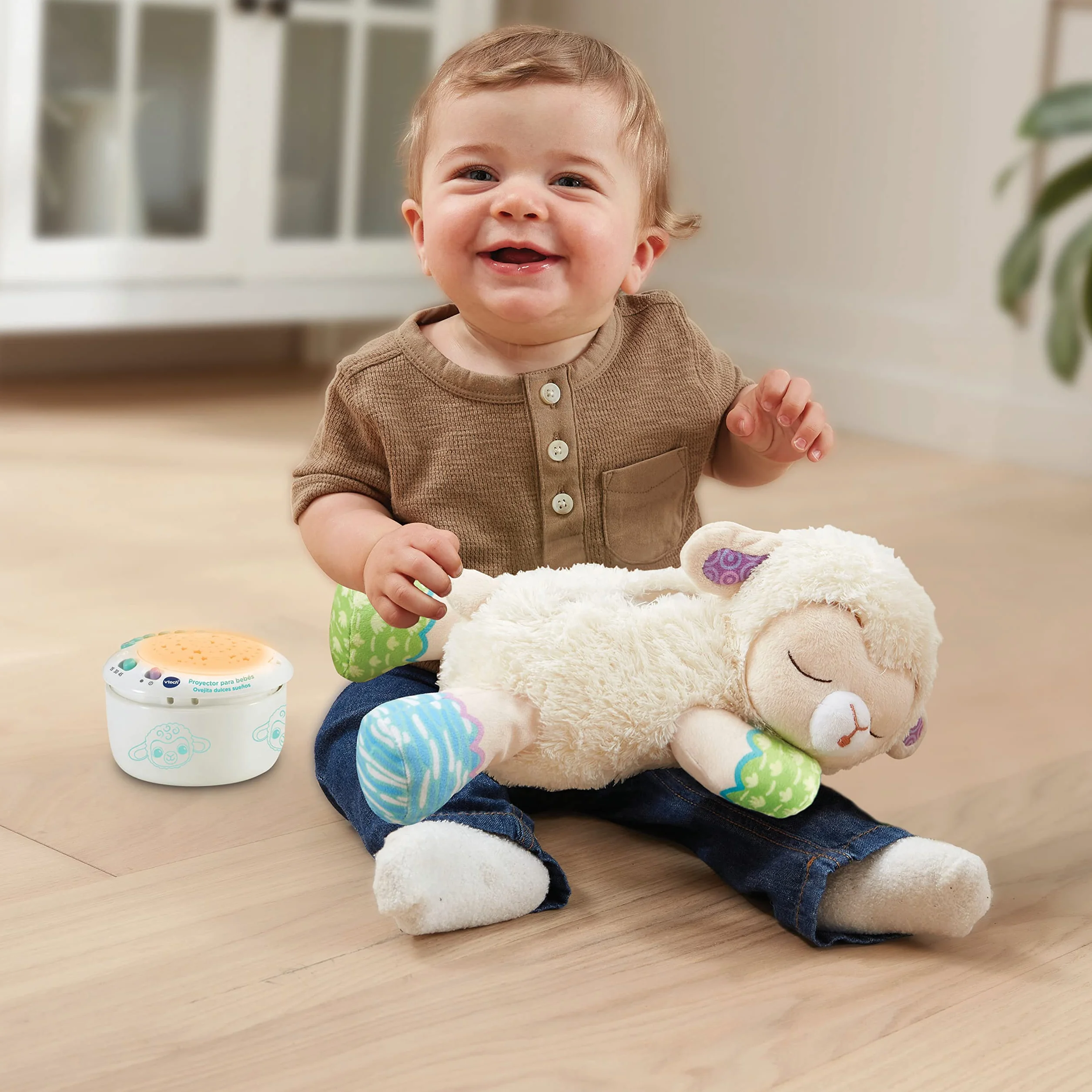 VTech Baby Proyector Peluche Ovejita Dulces sueños Juguete bebés +0 Meses versión ESP