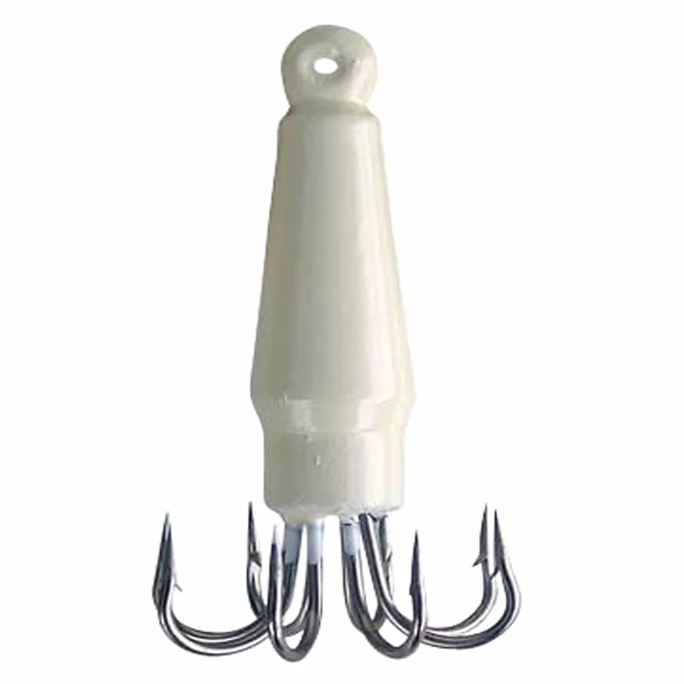 Polpara blanca para pesca de pulpos 50-200 100GR
