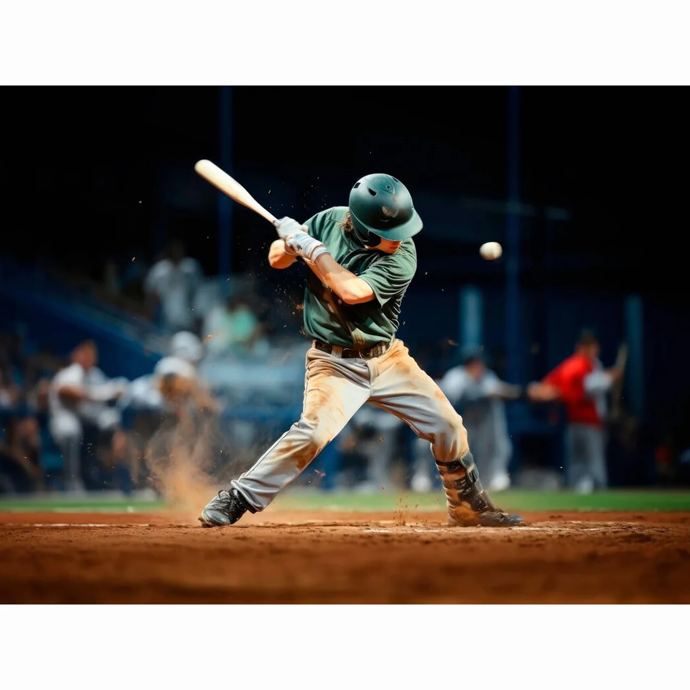 Bate de béisbol de Madera 72 cm Agarre ergonómico Entrenamientos Deporte Aire Libre