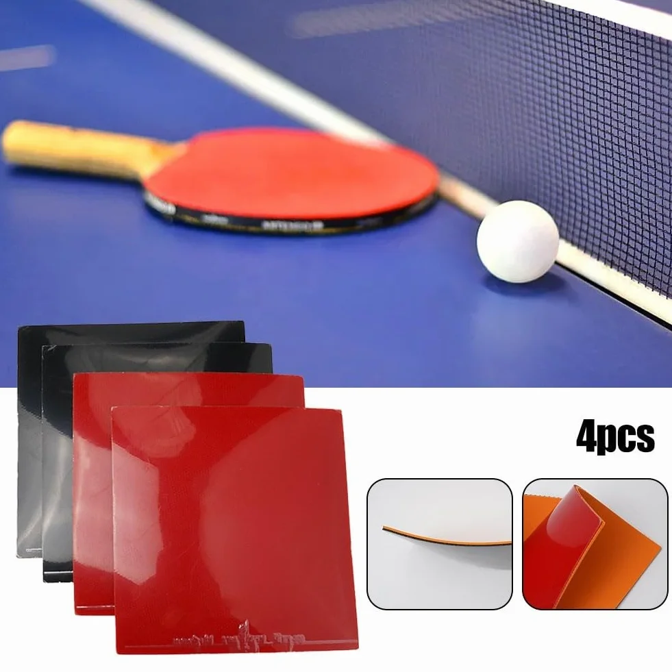 Goma para tenis de mesa, esponjas duras de goma, ataque rápido, adhesiva inversa, control