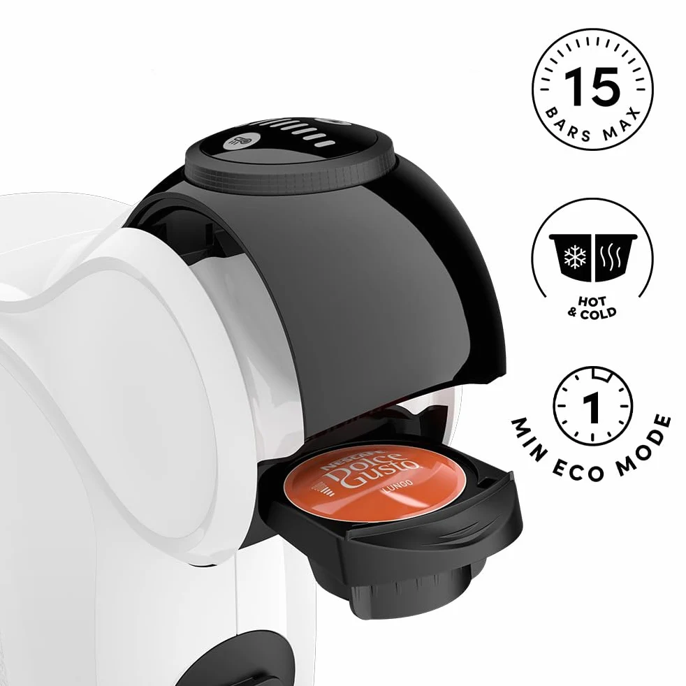 De’Longhi EDG226.W Entièrement automatique Cafetière à dosette 0,8 L