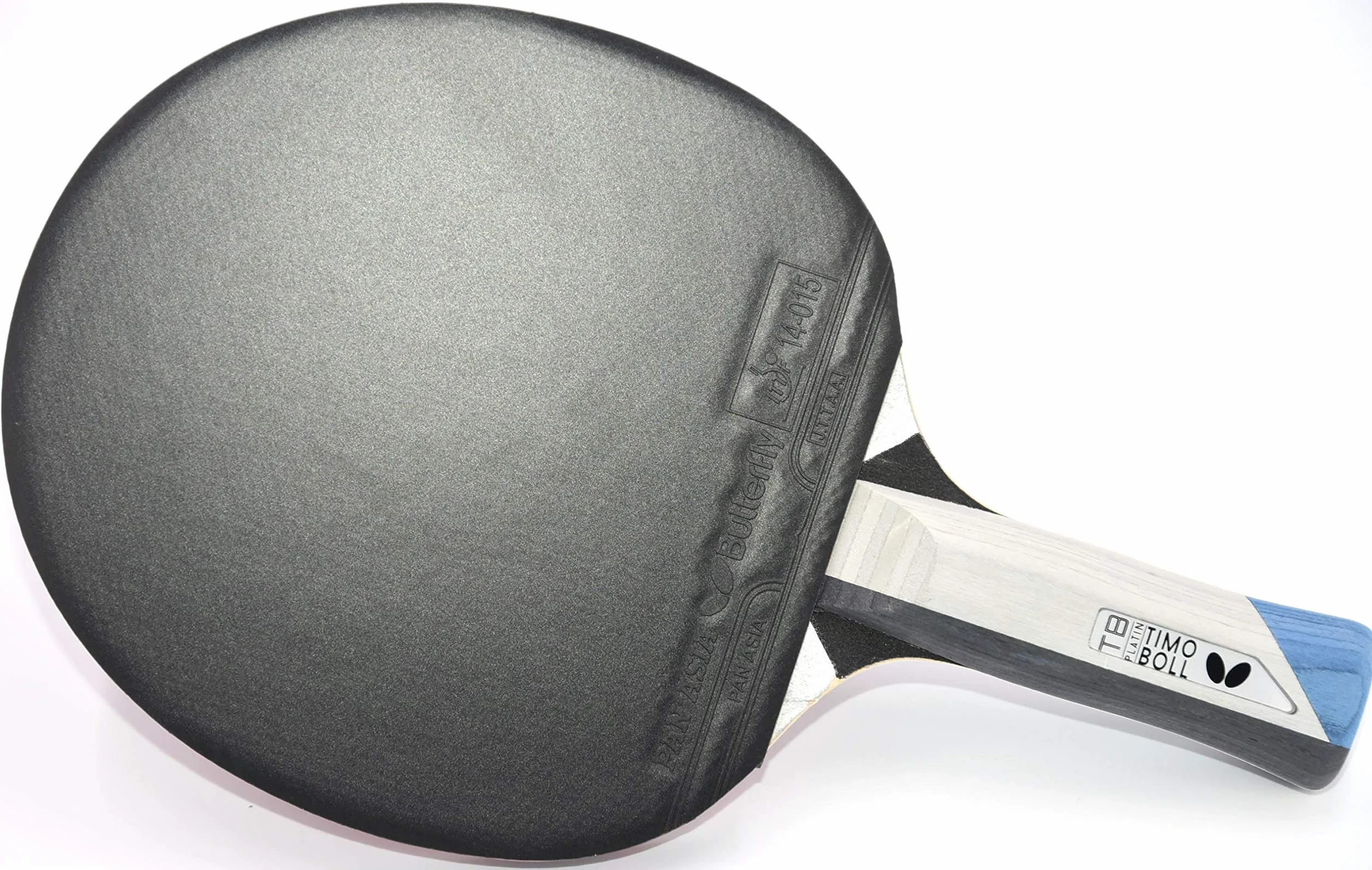 Butterfly Timo Boll Bate de Tenis de Mesa Plateado Adulto