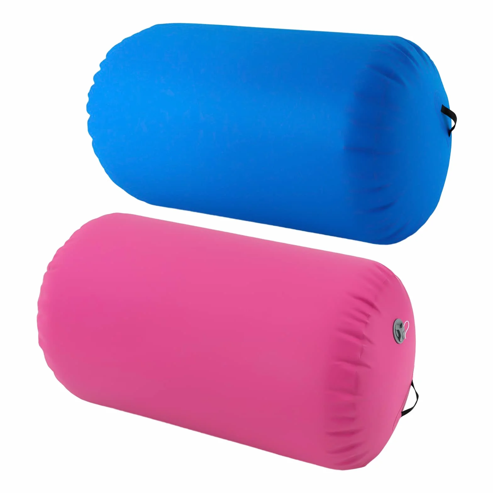 Rodillo hinchable para gimnasia, 100 x 80 cm, con bomba de aire eléctrica