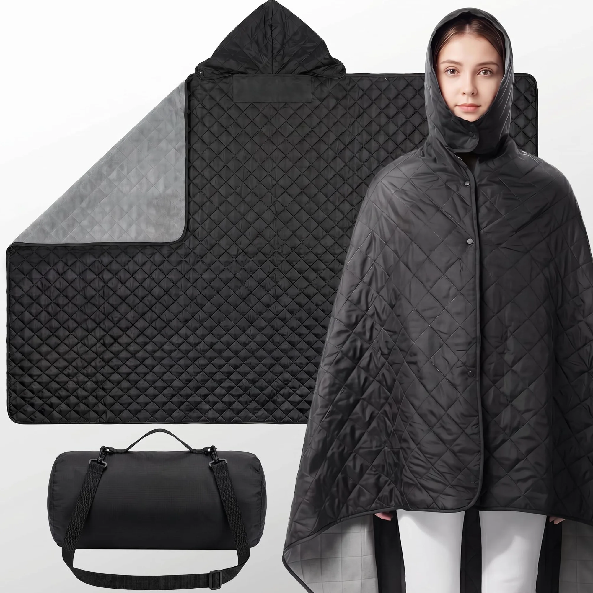 Manta de Camping Impermeable EVOCAMP 200x140 cm Forro Polar