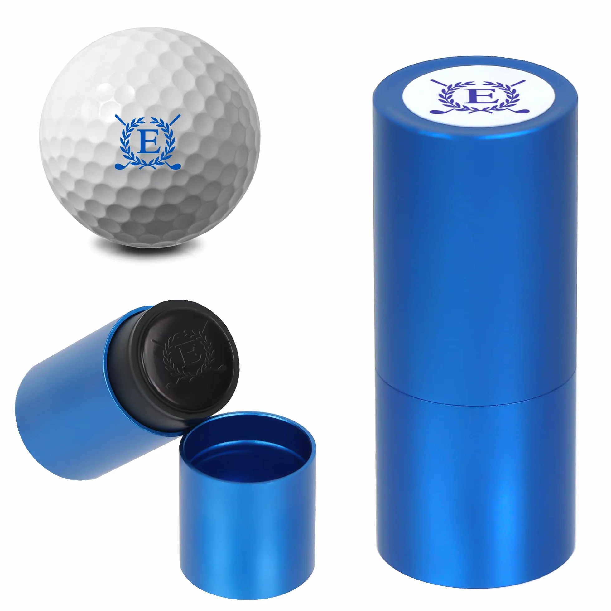 LACGO Sello de pelota de golf autoentintable reutilizable marcador para identificar pelotas accesorios golf