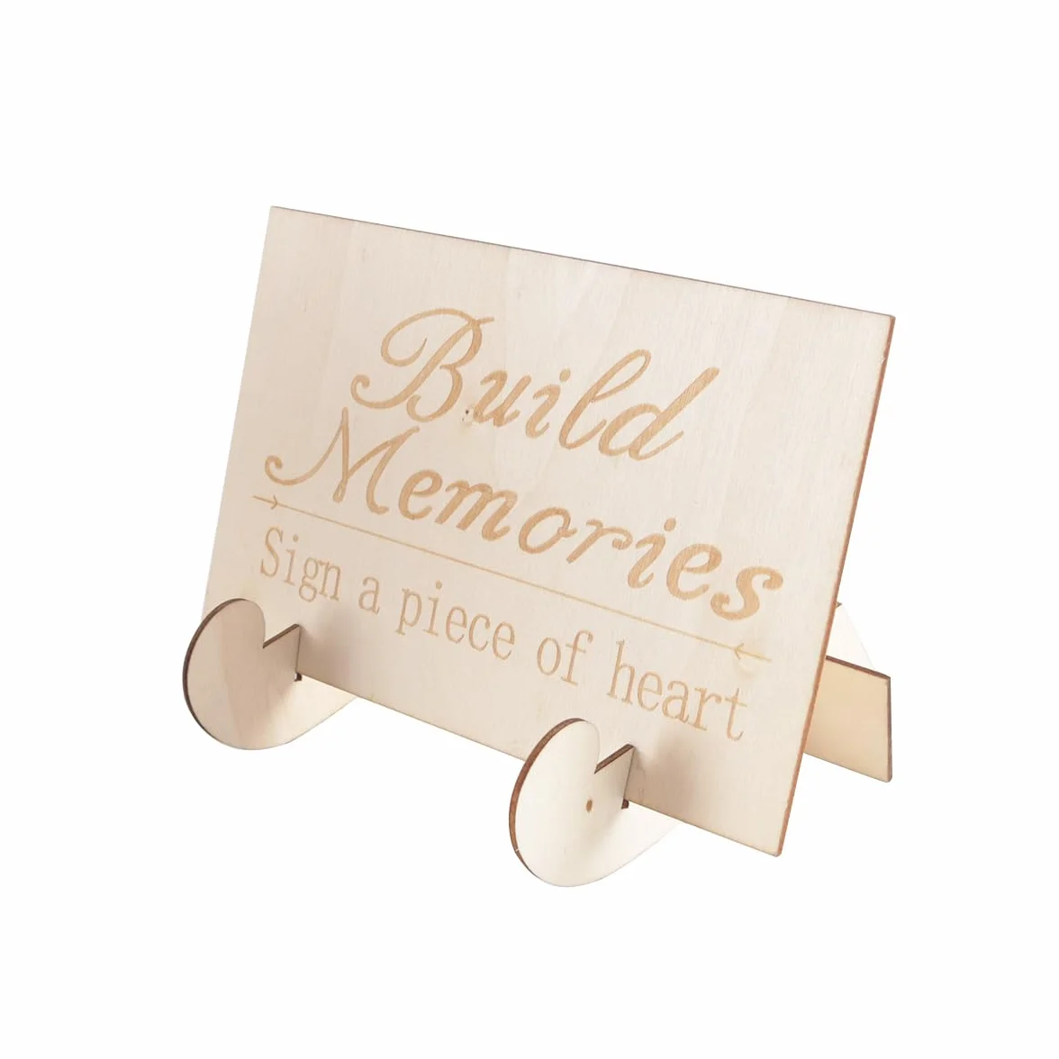 Ausi Libro de visitas de madera para árbol de deseos, juego de libro de visitas de boda para decoraciones de boda