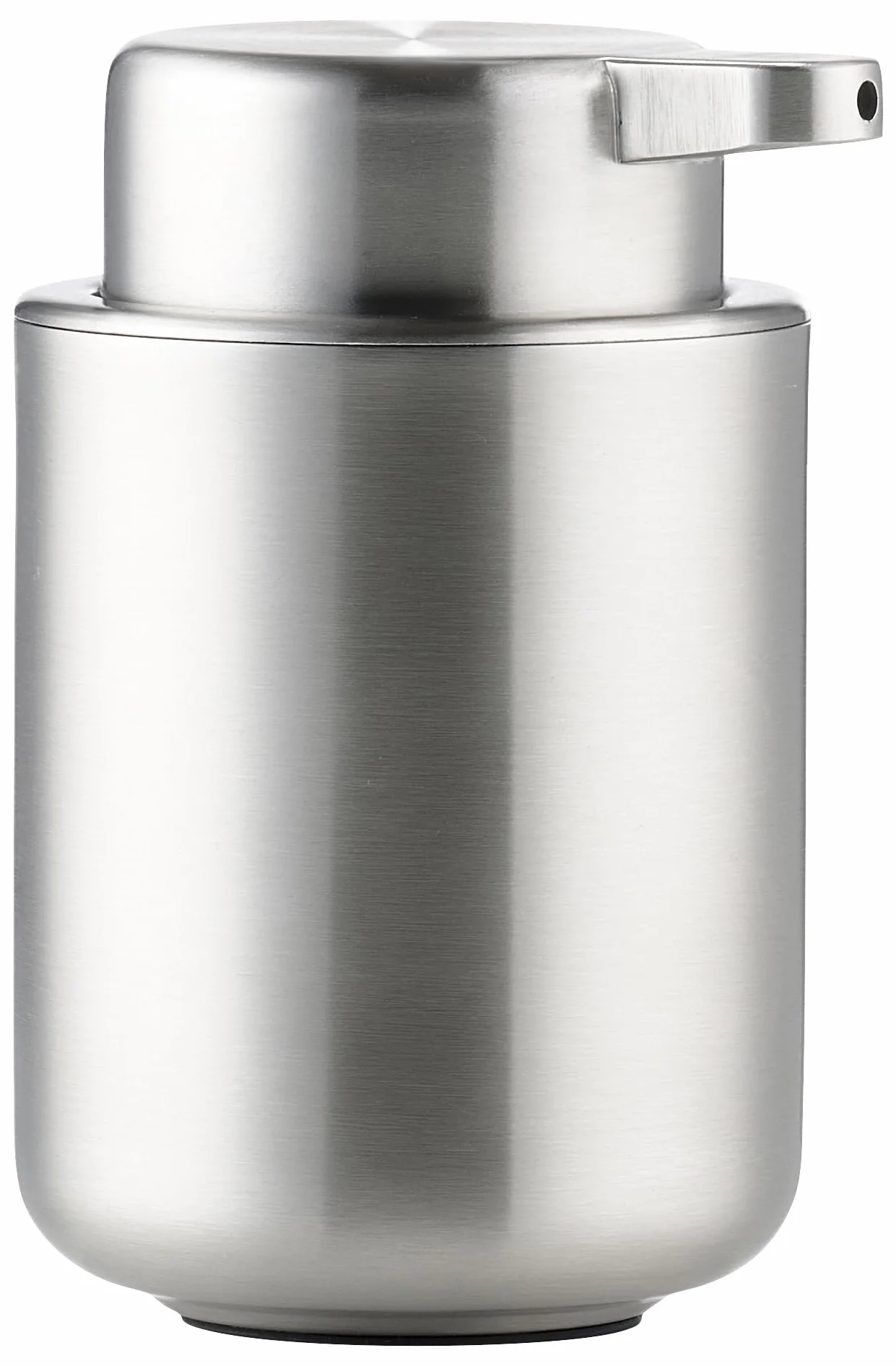 Zone Denmark Ume - Dispensador de jabón (8,3 x 12,8 cm, 0,25 litros, Acero Inoxidable)