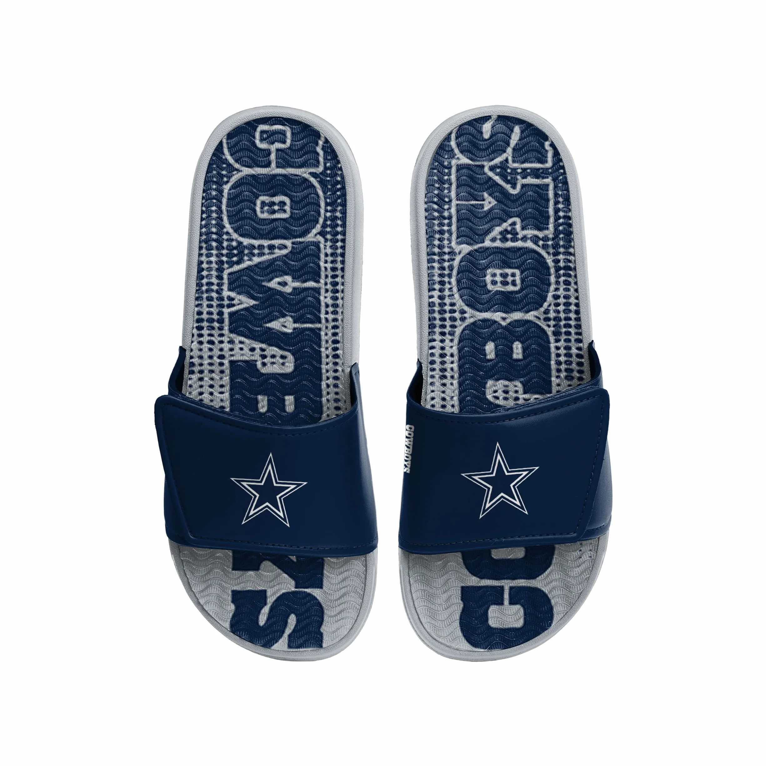 FOCO Dallas Cowboys NFL Tobogán de gel para hombre talla M