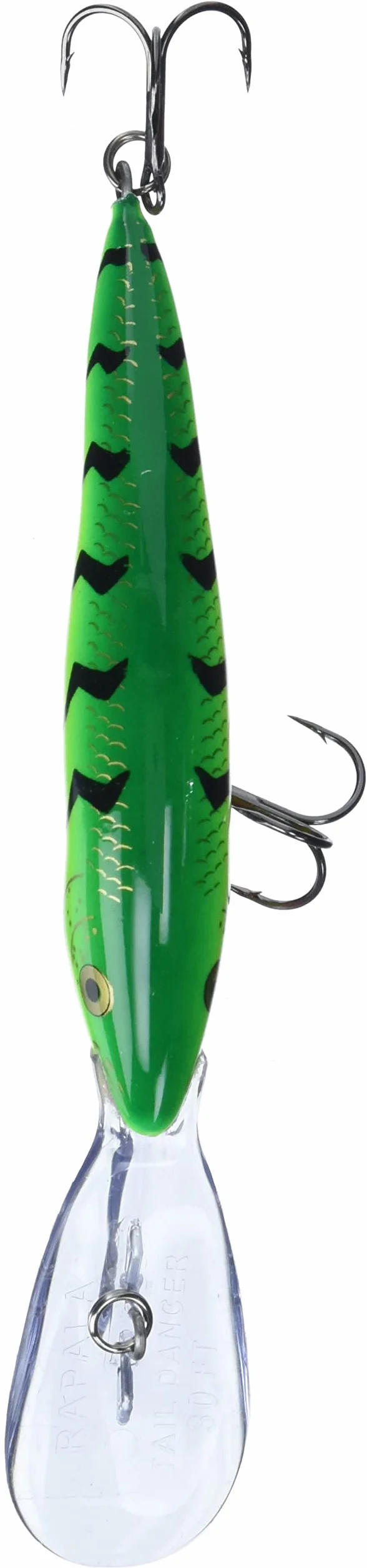 Rapala - Señuelo de Pesca Deep Tail Dancer - Material de Pesca con Cuerpo de Balsa - Señuelo Pesca en Agua Dulce - Profundidad de Nado 12m - Hecho en Estonia