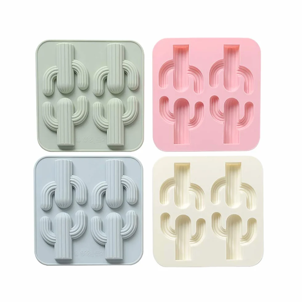 Molde De Silicona para Donas, Antiadherente, Resistente Al Calor, Flexible, Hecho a Mano Haciendo Equipo, 4 Unidades