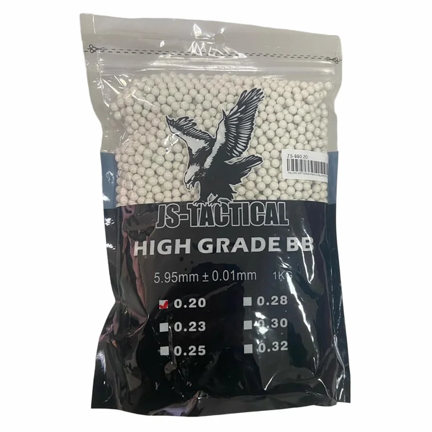 JS-Tactical Bolsa 1kg Bolas 0.20g 6mm Airsoft