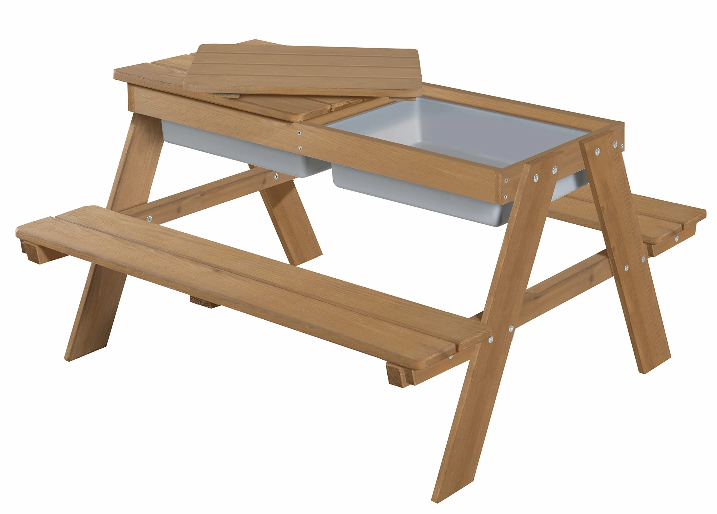 Roba 456002TE Outdoor Deluxe Puf infantil con capazo marrón