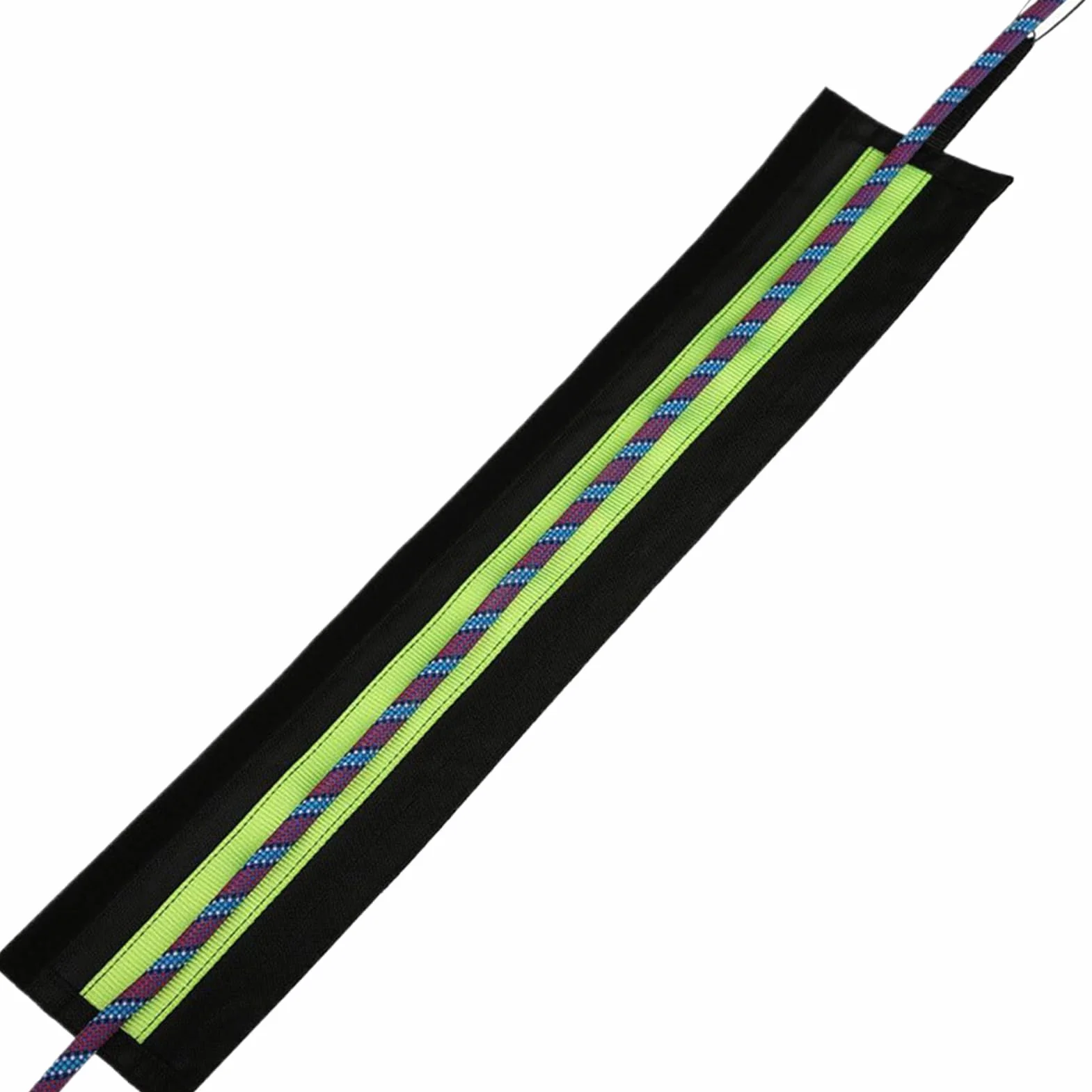 Protector Antiabrasión para Cuerda De Escalada - de Cuerda para Trabajadores Forestales | Cubierta De Seguridad Resistente Doble Capa para Campaña, Senderismo, Supervivencia Y
