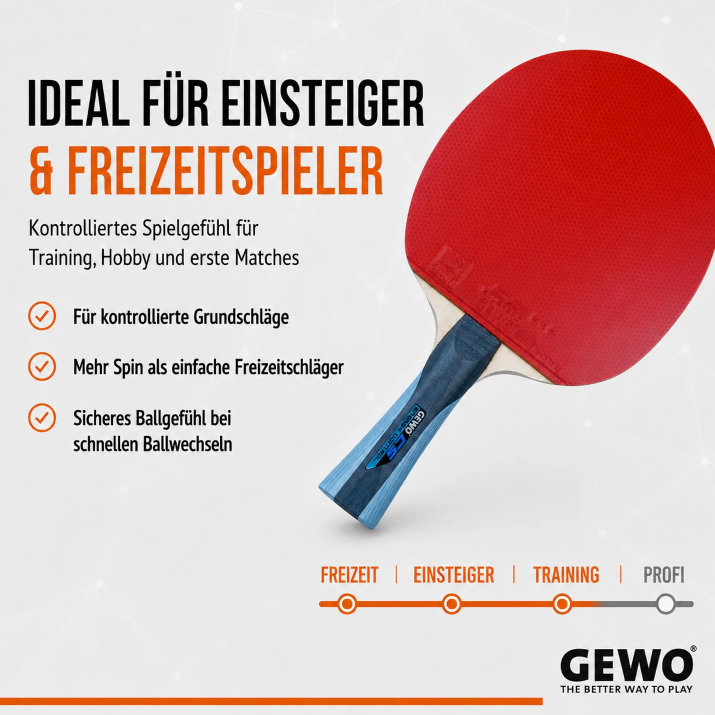 gewo Raqueta CS Energy Control