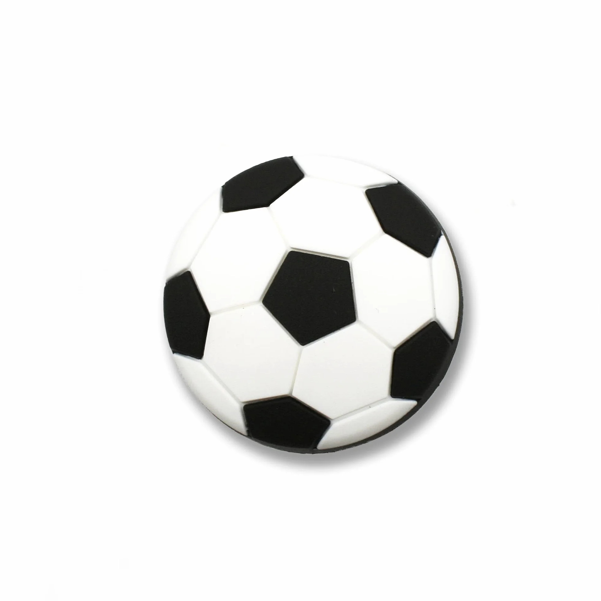 DOJA Barcelona | Pomos y Tiradores Infantiles | 12 Tiradores Cajones Infantiles Diseño Balon | Ø40*23mm | Goma y Zinc-Aluminium | Tirador para Decoracion Habitacion, Armarios, Cambiador Bebe Mueble