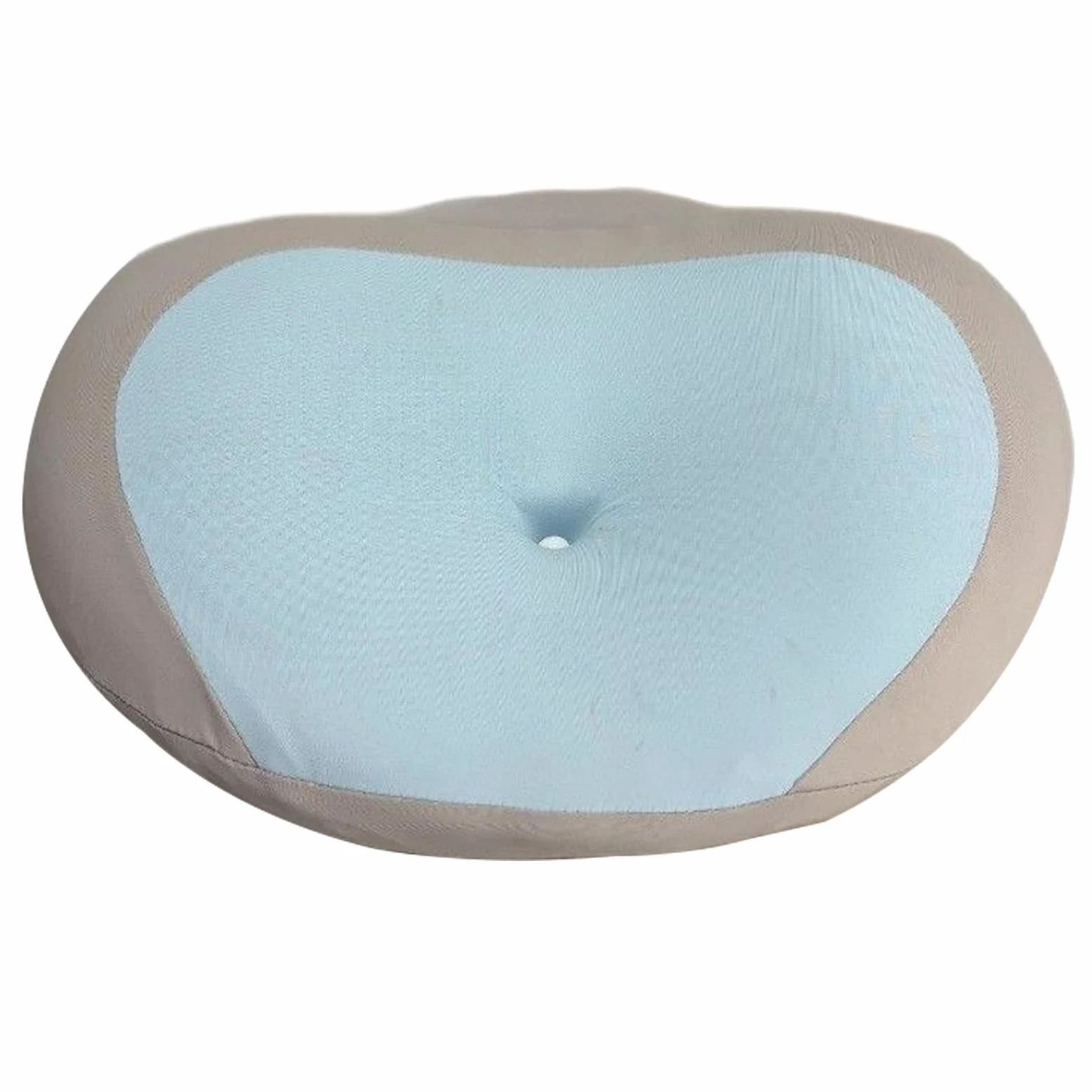 Genérico Almohada Ergonómica Cojín Transpirable Adultos Arriba | Almohadas Viscoelásticas Con Contorno Y Soporte Cervical Cojín Cama Unisex Abajo Hogar Viaje