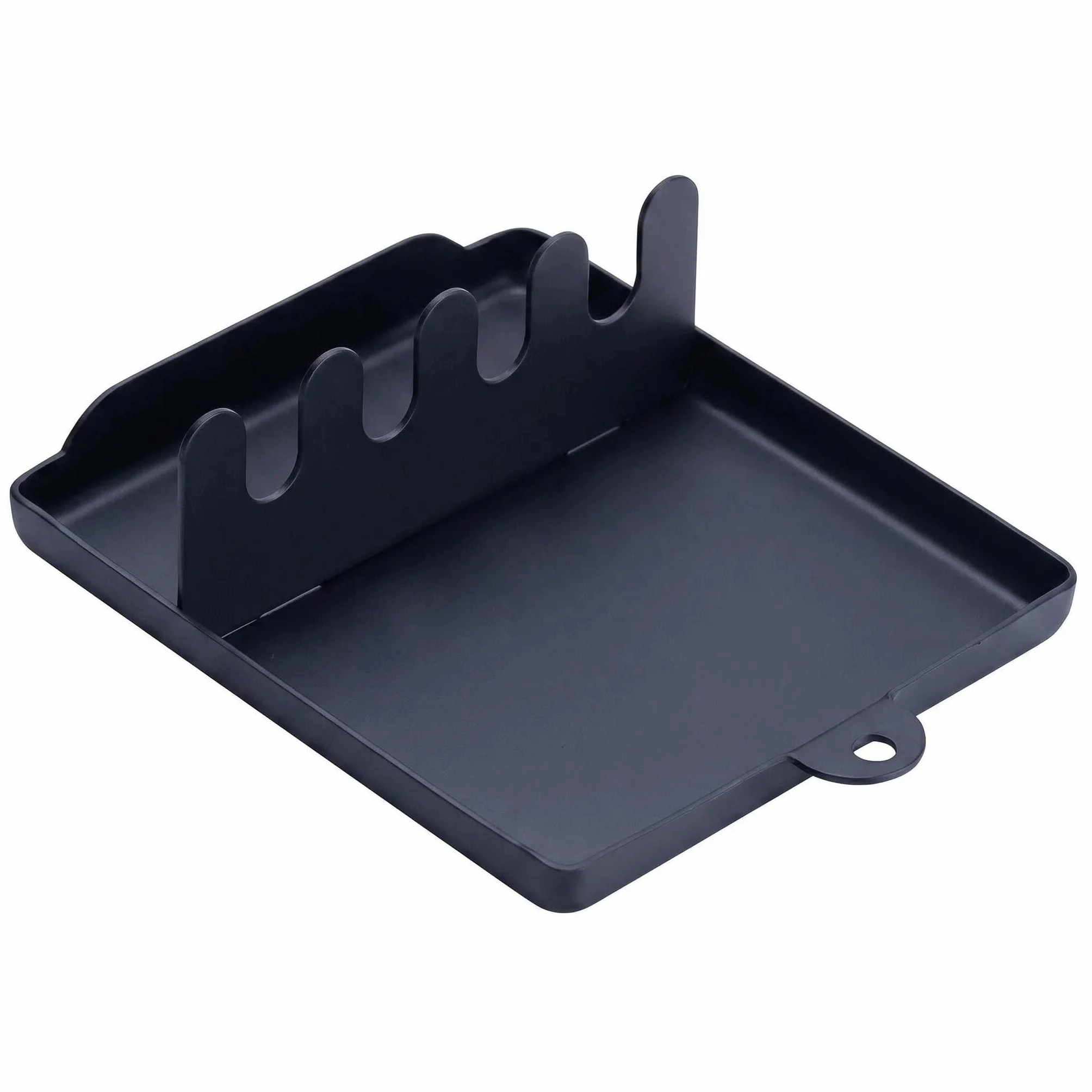Soporte Organizador de Cocina - Para Tapas de Ollas, Cucharas y Utensilios (Acero Inoxidable 304, Antideslizante, Multifunción) - Resistente al Calor y Lavavajillas -Soporte de Tapas y Cucharas