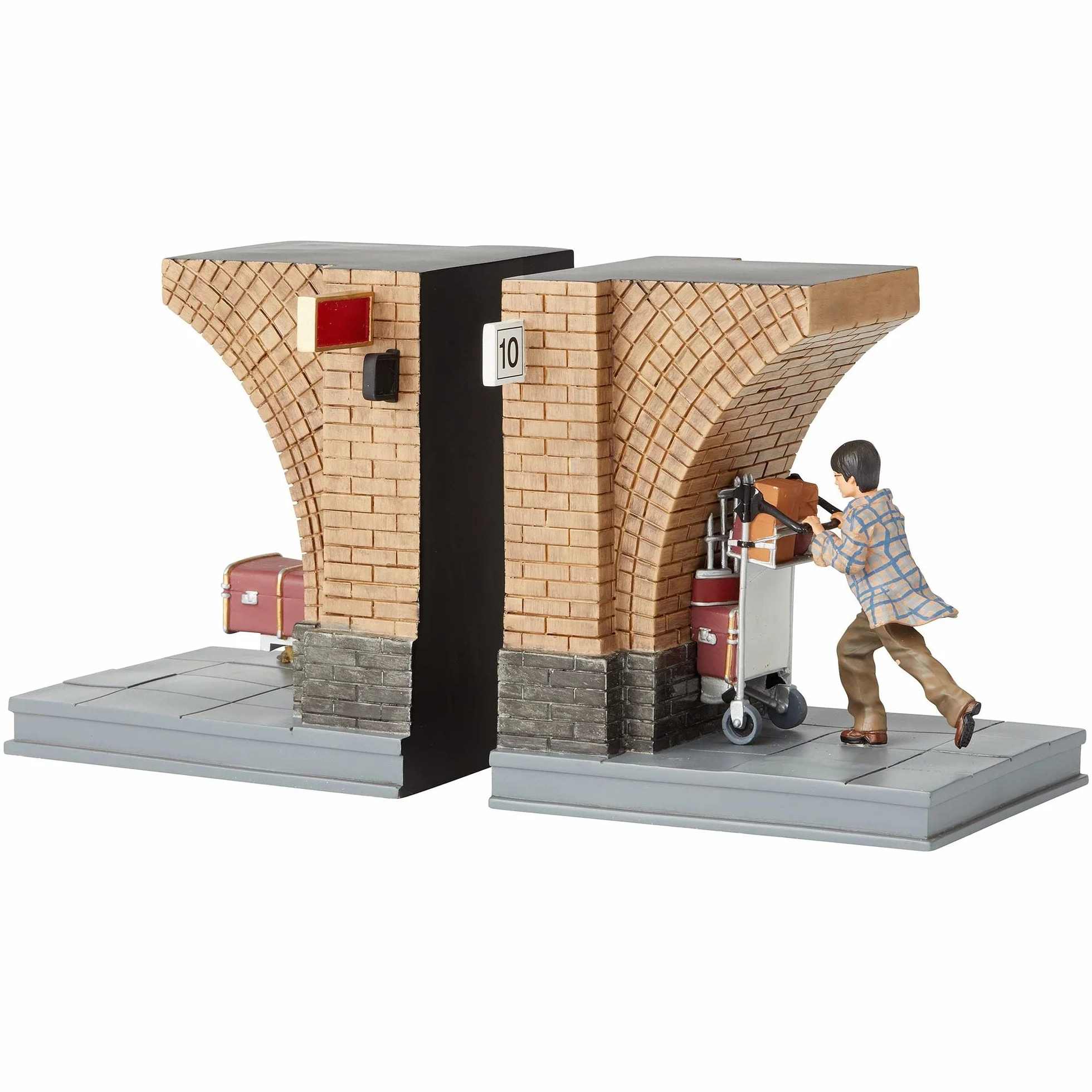 Wizarding World of Harry Potter, Sujetalibros de Harry Andén 9 3/4, para coleccionar, Enesco