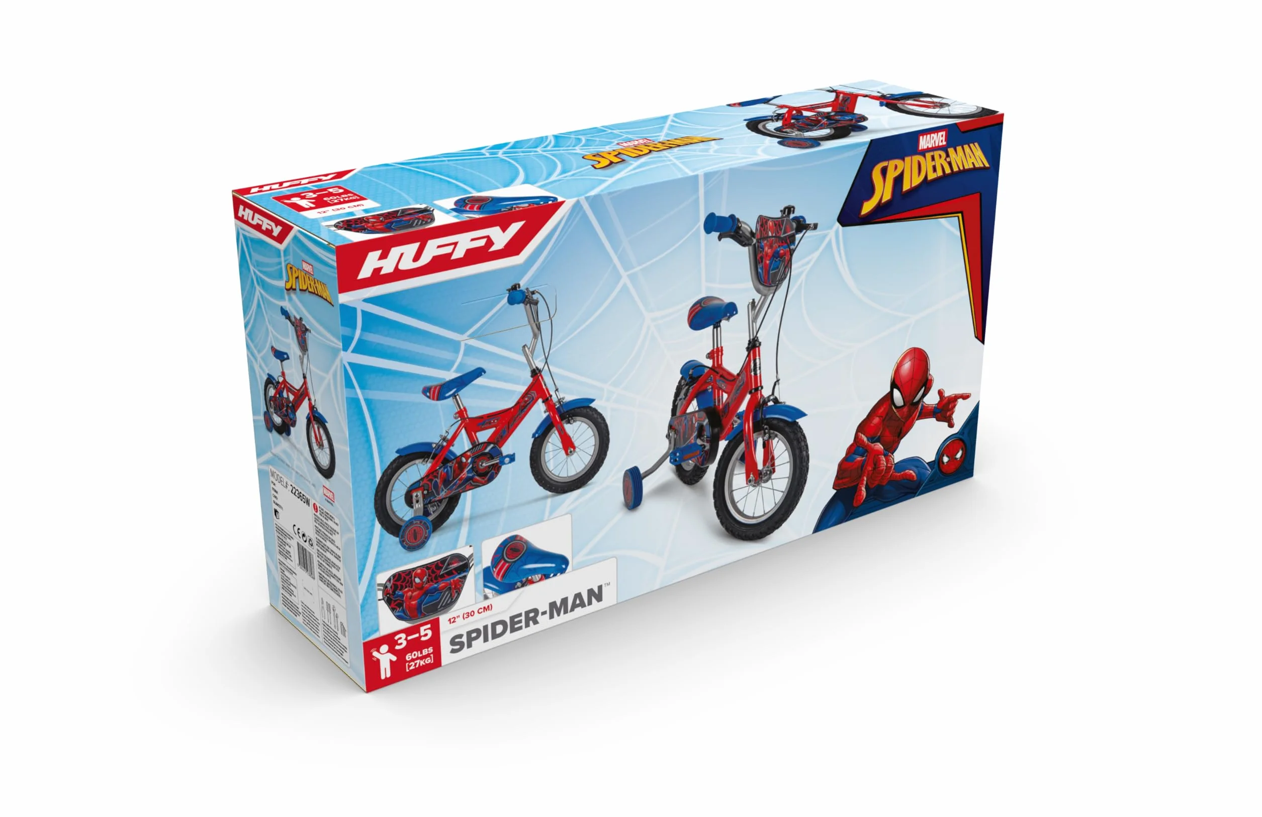 Huffy Marvel Spider-Man Bicicleta Infantil 12 14 16 Pulgadas con Ruedas