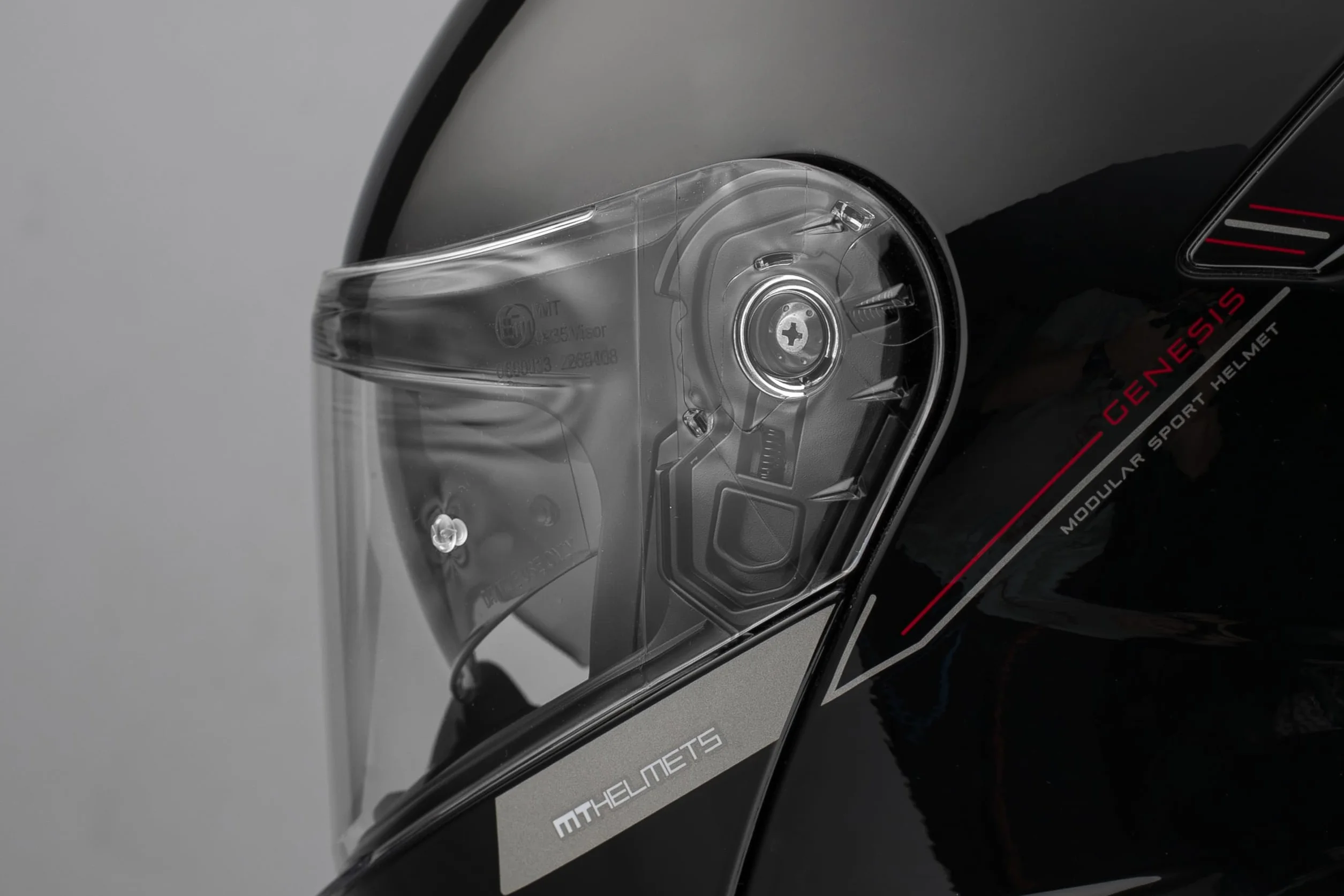 MT Helmets Genesis SV Casco Moto Modular Visor Solar Retráctil Calota HIRP Pantalla Antivaho Homologado ECE 22.06 DOT