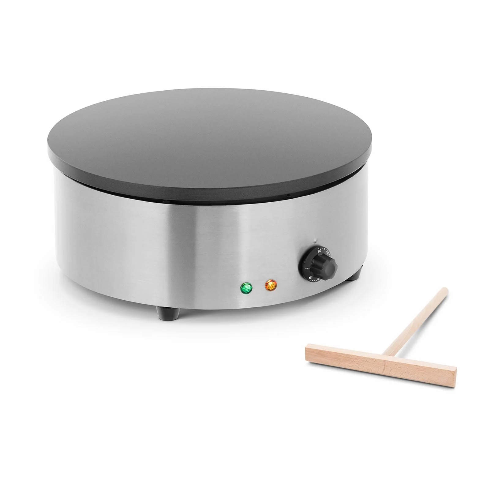 Royal Catering - RCEC-3000-R - Crepera redonda - 3.000 watt - Diámetro de la placa: 40 cm
