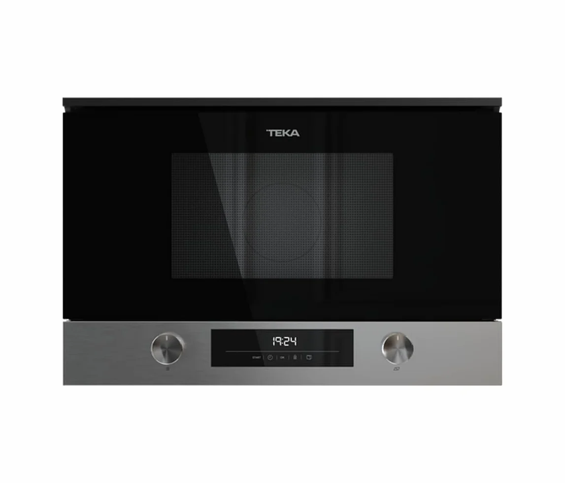 TEKA Microondas Integrable con Base Cerámica, Capacidad 22 L, Apertura Derecha, Modelo NEO MS 6220 BIS R SS