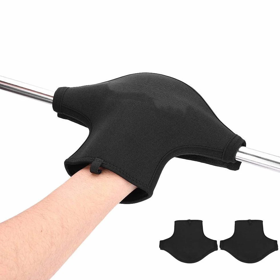 Ever Guantes de Remo, Guantes de Neopreno Kayak Pogies Guantes de Remo para Canoa de mar Kayak Touring Paddle Kayak Rafting en Aguas Superficiales