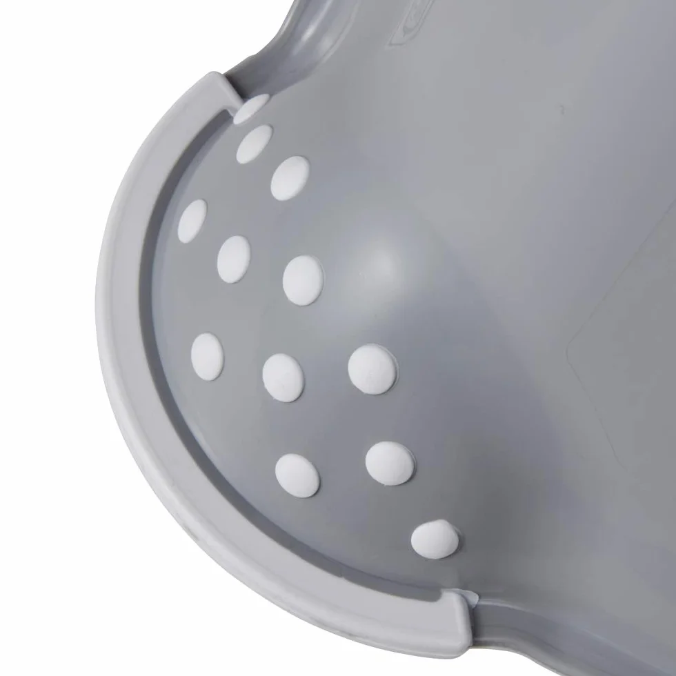 Keepper Taburete Escalón Estrellas Antideslizante 40,5x28,5x14 cm Gris