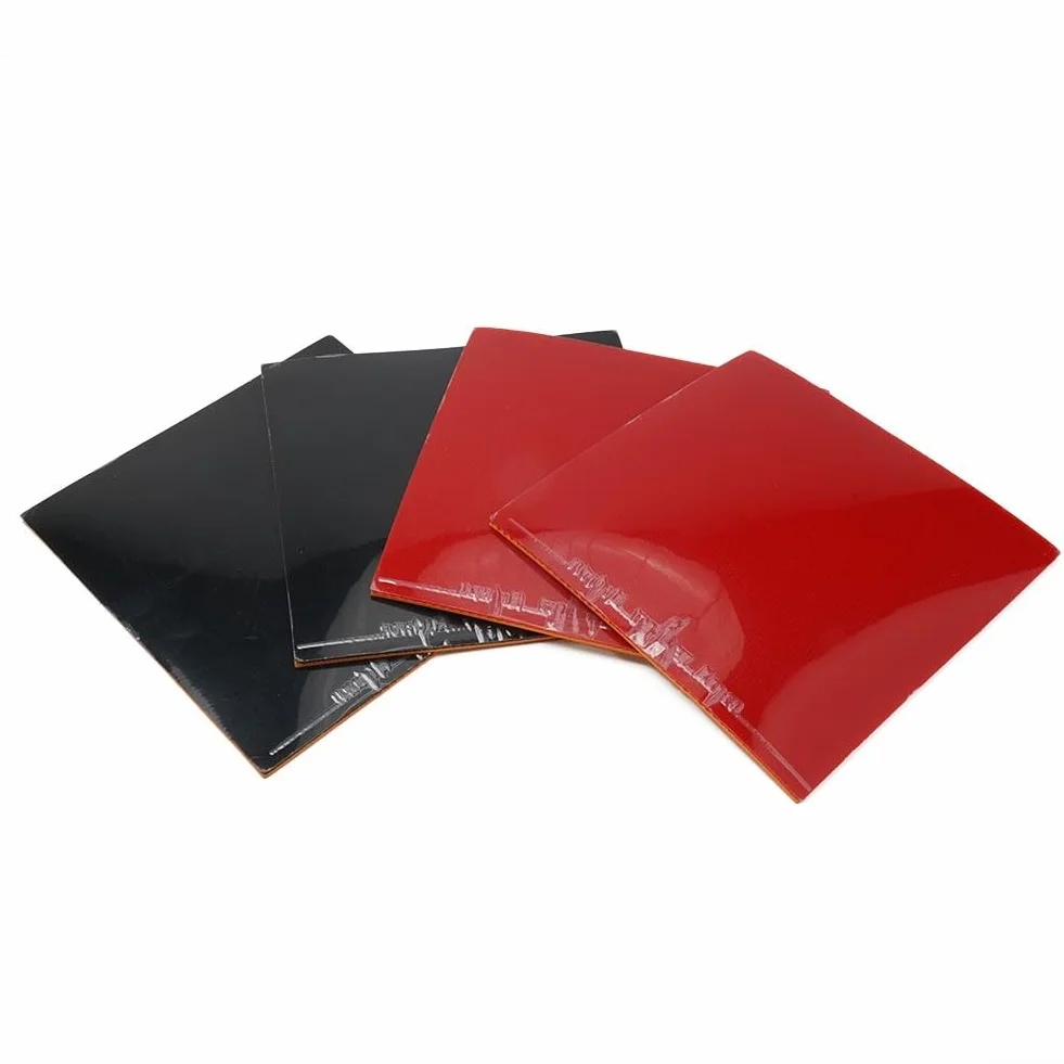 Goma para tenis de mesa, esponjas duras de goma, ataque rápido, adhesiva inversa, control