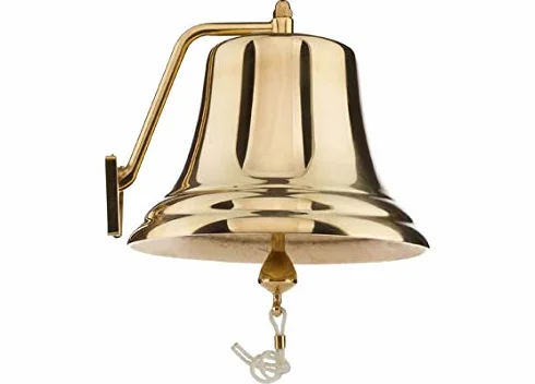 Foresti & Suardi Campana de barco de latón, 8,1 kg, diámetro de 300 mm