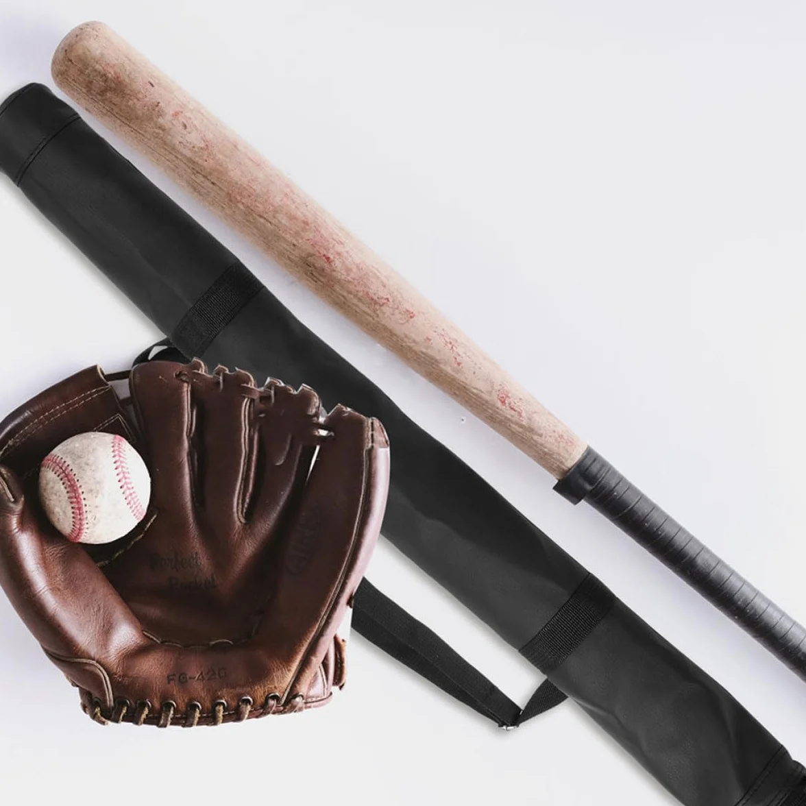 Funda de Bate de Béisbol y Softbol de 32 Pulgadas en Tela Oxford Resistente con Correa Ajustable