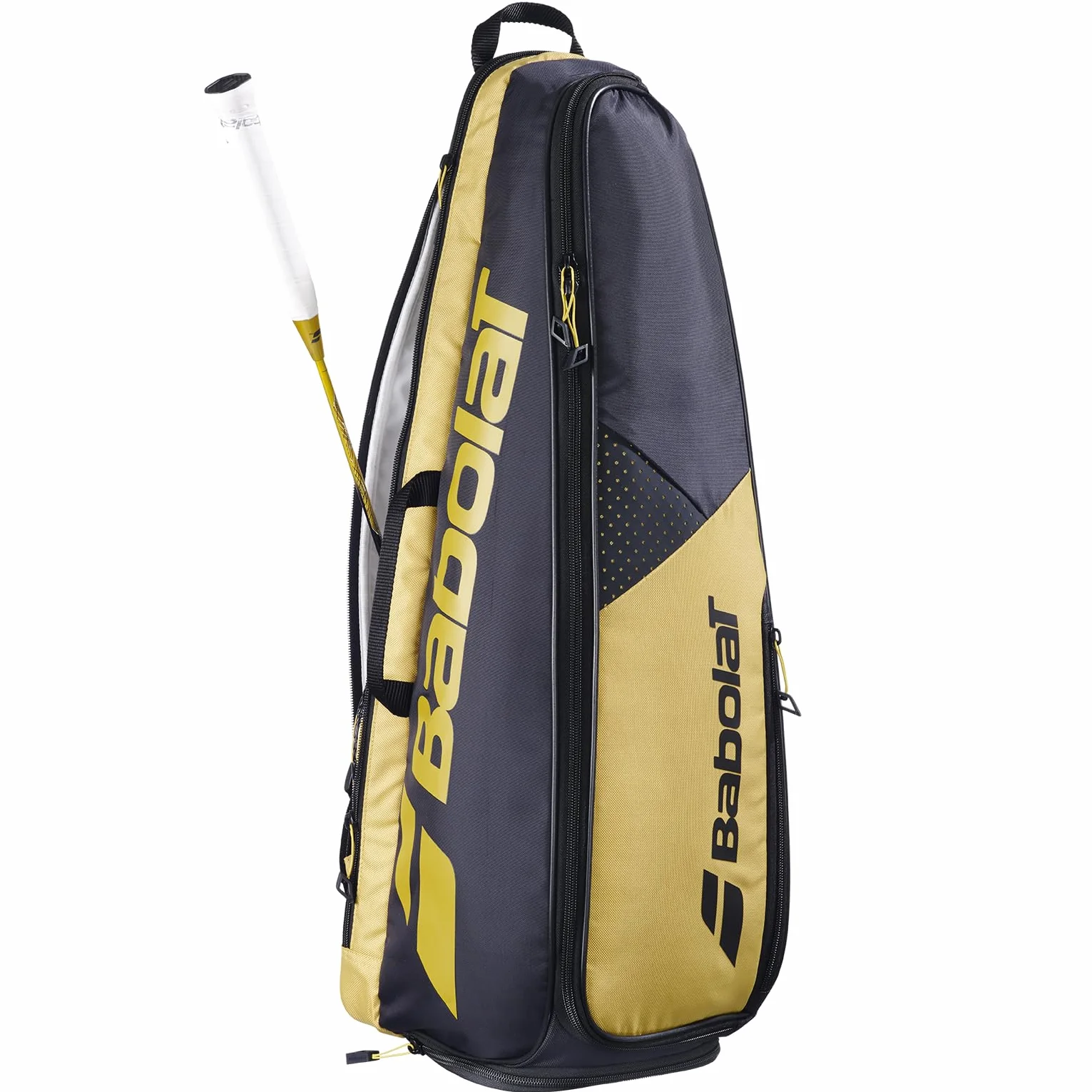 Babolat Bolsa de Tenis Kids Azul/Blanco/Rosa con Dos Compartimentos