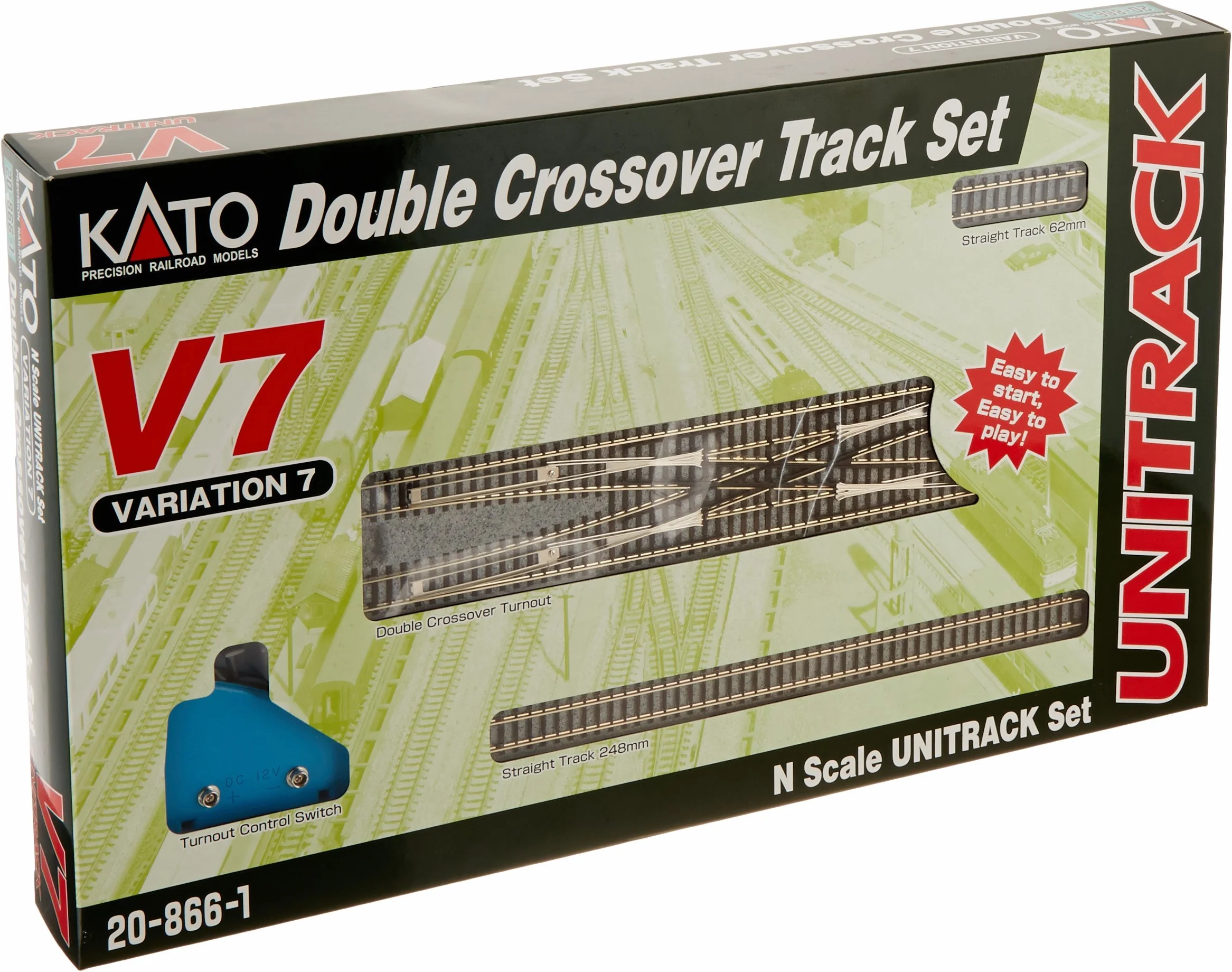 Spur N - Juego de rieles Kato Unitrack V7