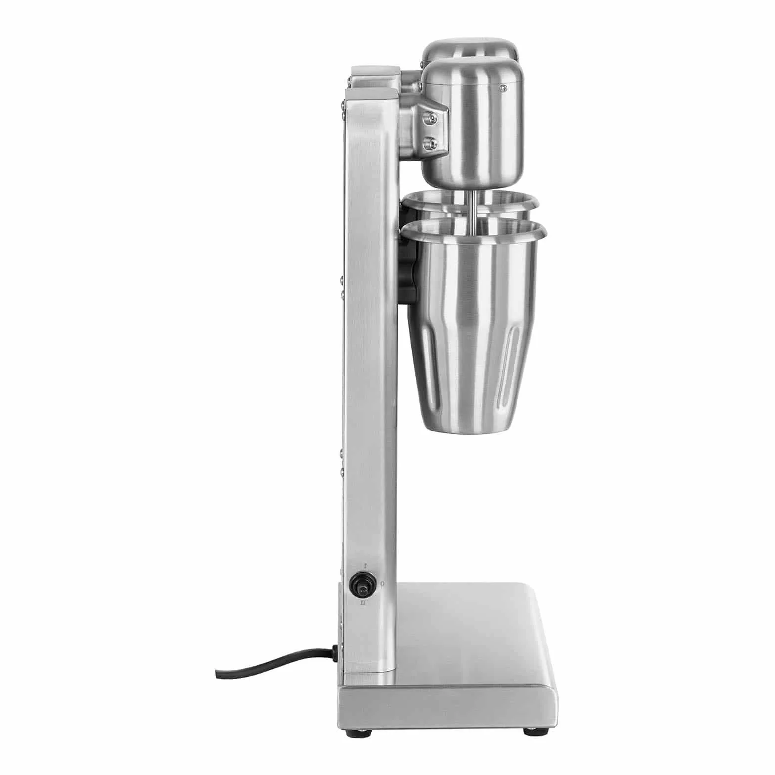 Royal Catering Batidora de Batidos Mezclador RCPMS-160S (Hasta 15.000 rpm, Doble: 2 x 1 L, Carcasa en acero inoxidable)