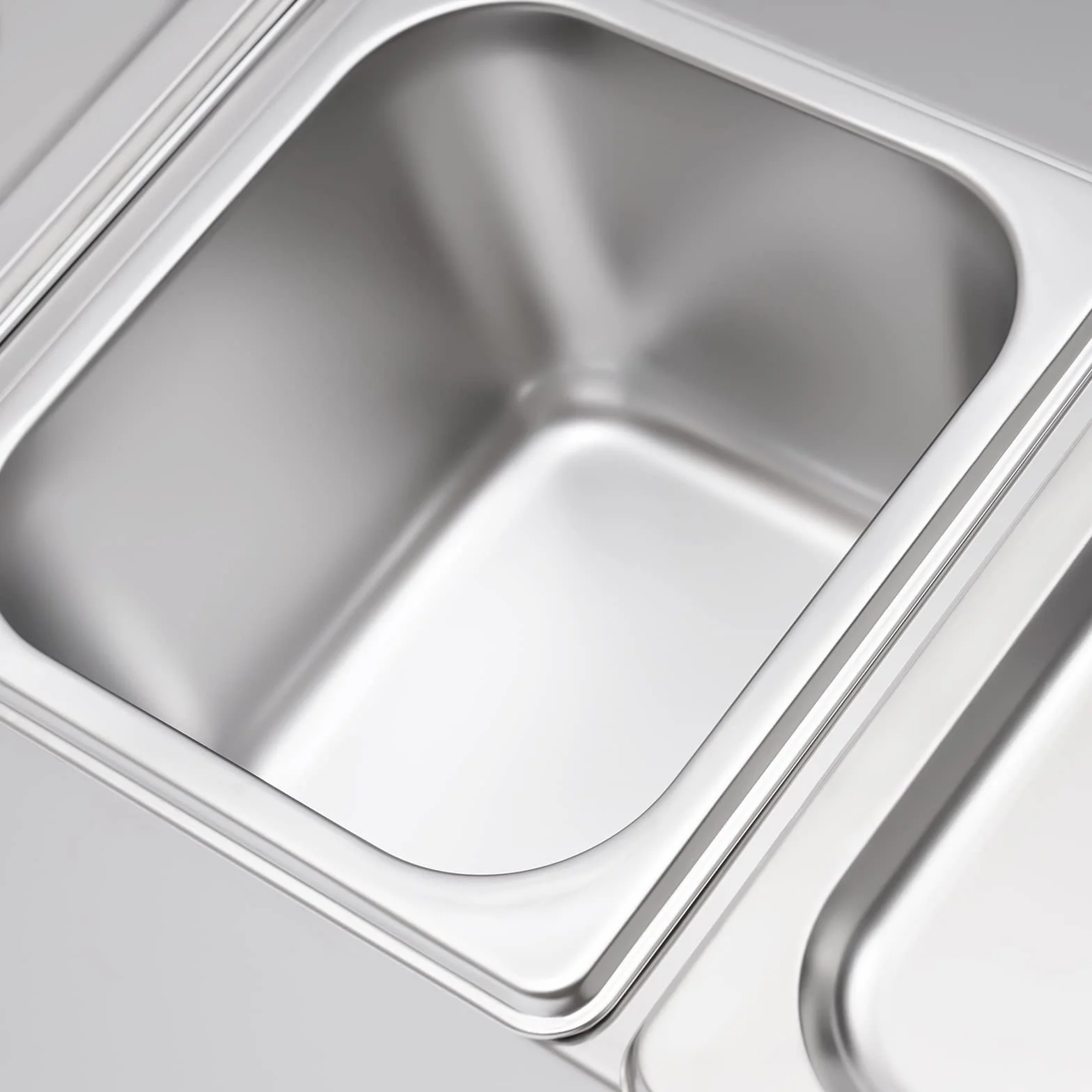 Recipiente de acero inoxidable para ingredientes, contenedor de catering con patas de goma, estante para especias con 6 recipientes para alimentos y 6 tapas, recipiente para ingredientes de