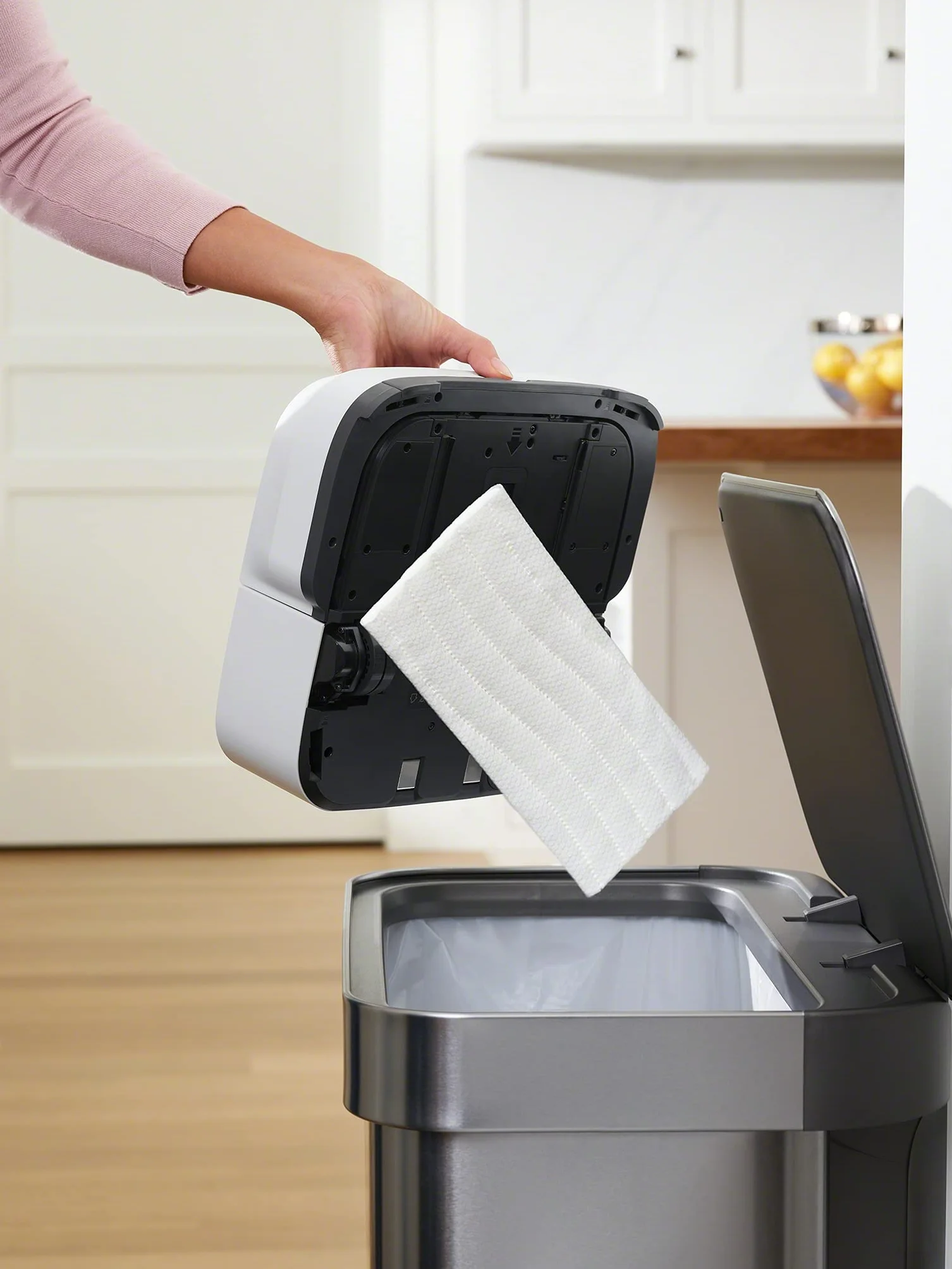 iRobot - Piezas auténticas - Paños para fregar en profundidad para Braava Serie m (7x) - Blanco - Desechables.