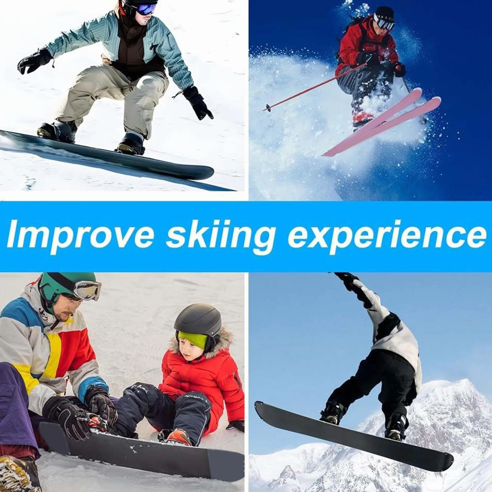 Genérico Snowboard Wax – 70g Lightweight Fast Glide Formula, Protective Snowboard Skiing Wax, Smooth Riding Performance | Men Women, Boys Girls, Families Teens, Youth, Snowboards Competition