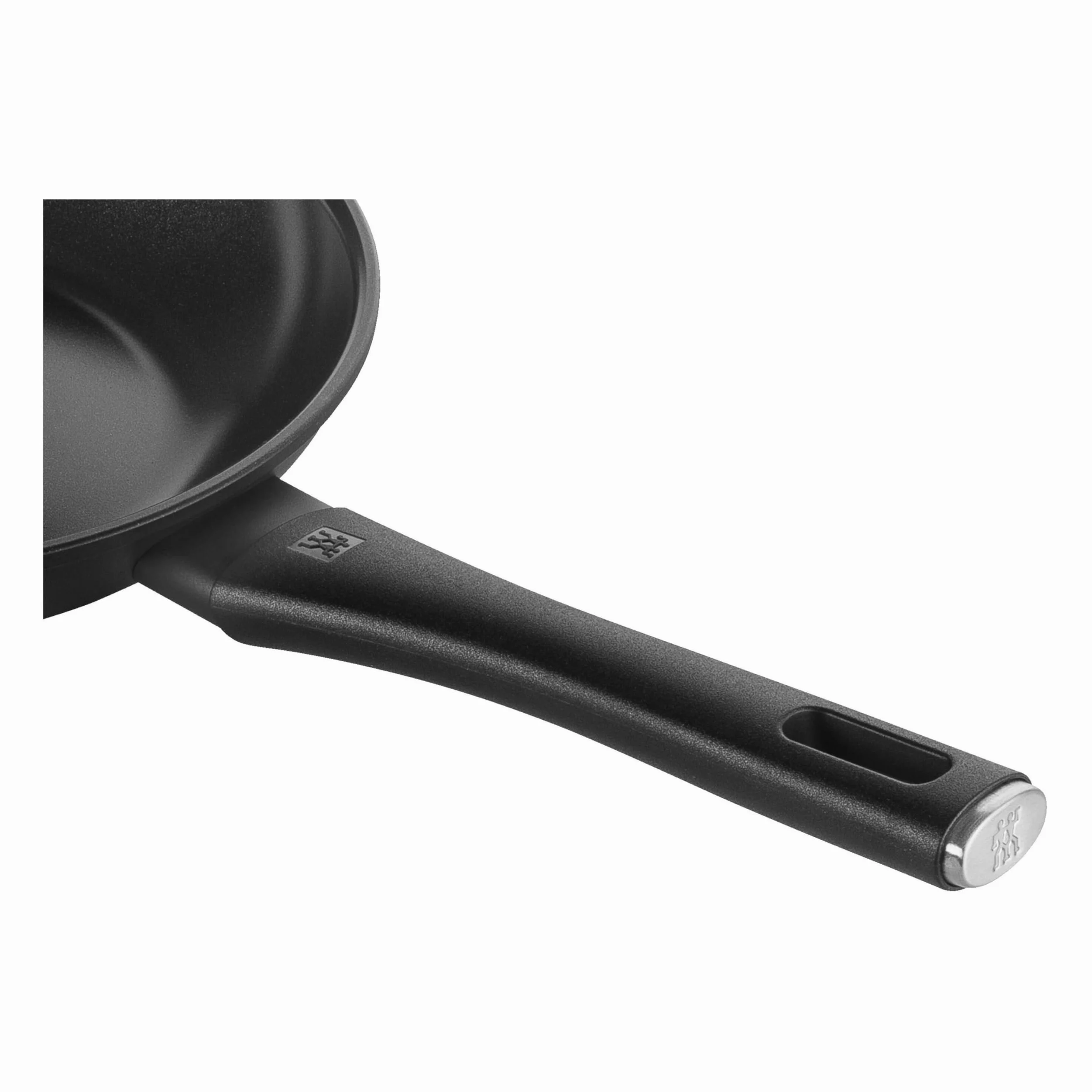 ZWILLING Madura Plus - Sartén (24 cm, aluminio antiadherente, cerámica, resistente a los arañazos, apta para inducción), color negro