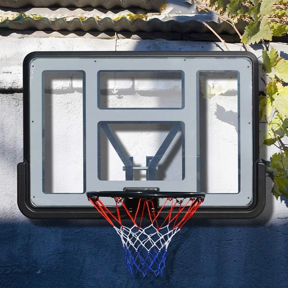 Raycool Canasta de Baloncesto Tablero Exterior Smash 630 Aro de Acero con Amortiguación