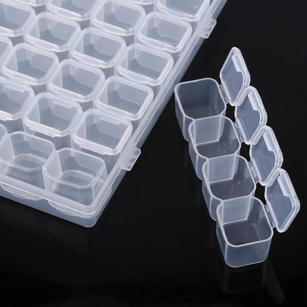 Organizador de píldoras con compartimentos grandes, recipiente de viaje portátil para recordatorio de medicamentos, caja de prescripción con 28 compartimentos, caja para vitaminas y aceites