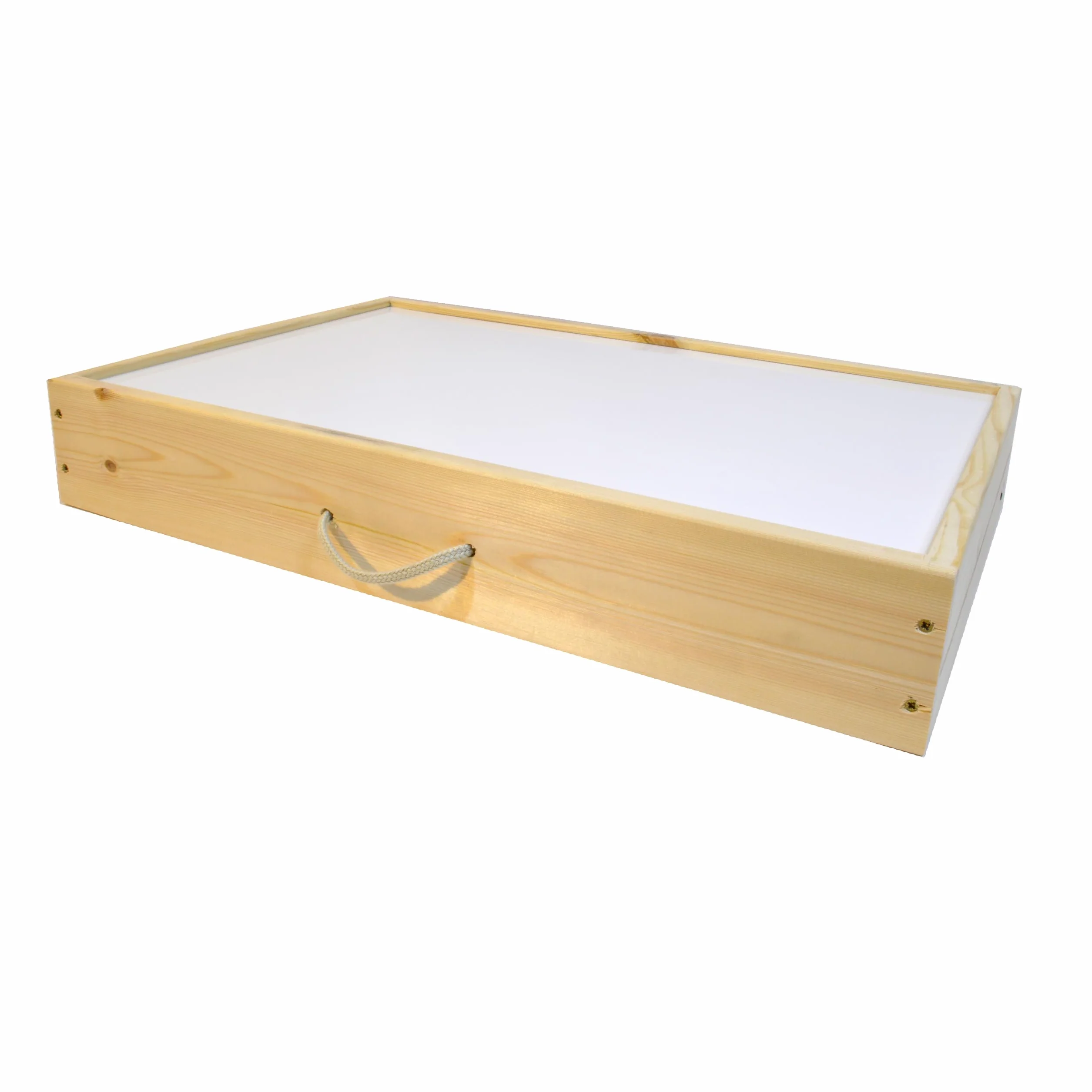 Mesa de Luz Montessori Infantil de Madera con Luz LED Regulable – Juego Sensorial y Educativo – Fabricada en España – Varios Tamaños