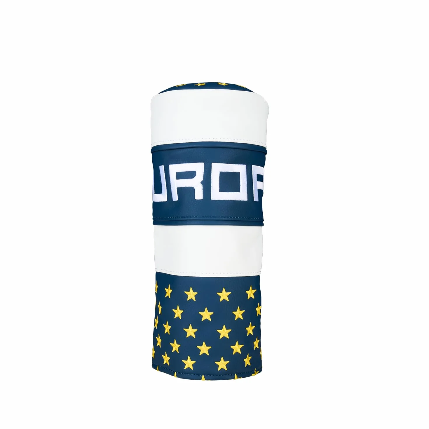 Callaway Funda para Cabeza de Golf Europe Barrel Driver 2025, Blanco/Azul/Amarillo