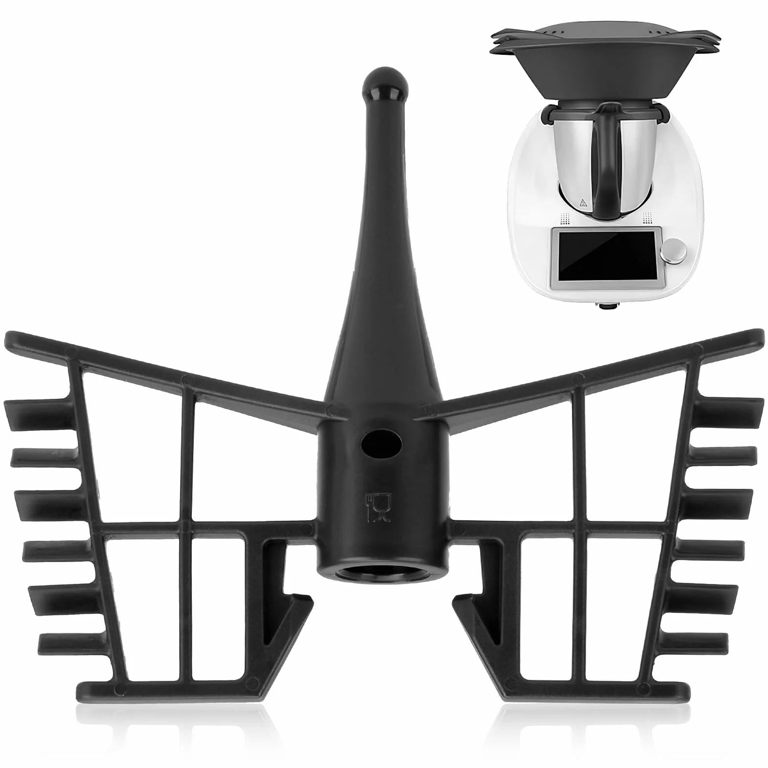 Batidor de mariposa para señor Cocina Connect, Smart, Edición Plus, compatible con Silvercrest Lidl, accesorio de cocina ideal para crema, espuma, claras de huevos, accesorio de cocina