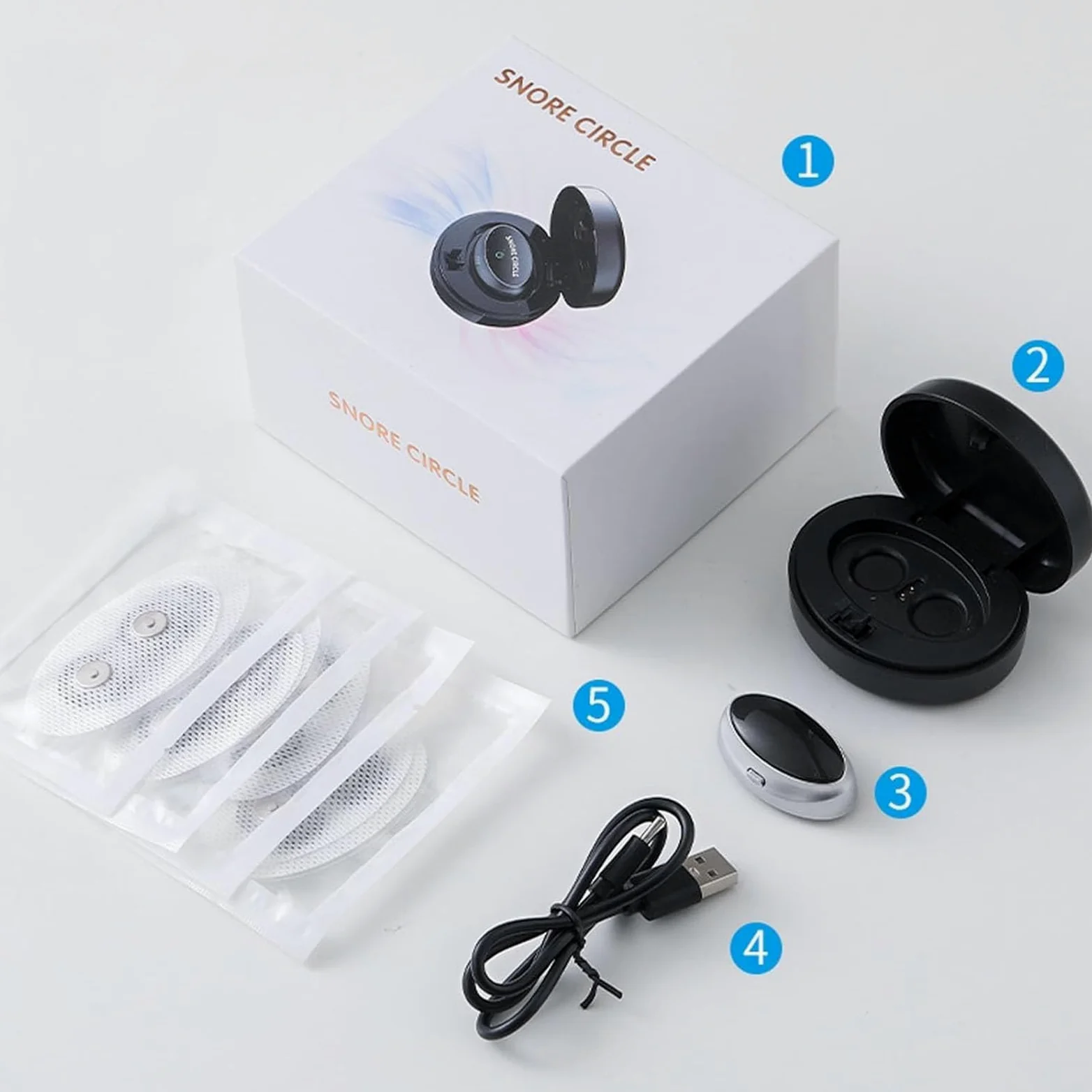 Genérico Pulsera Inteligente antironquidos Z3 Pro, solución con microestimulación de 3 velocidades, Pulsera cómoda de Ayuda for Dormir for Adultos y niños