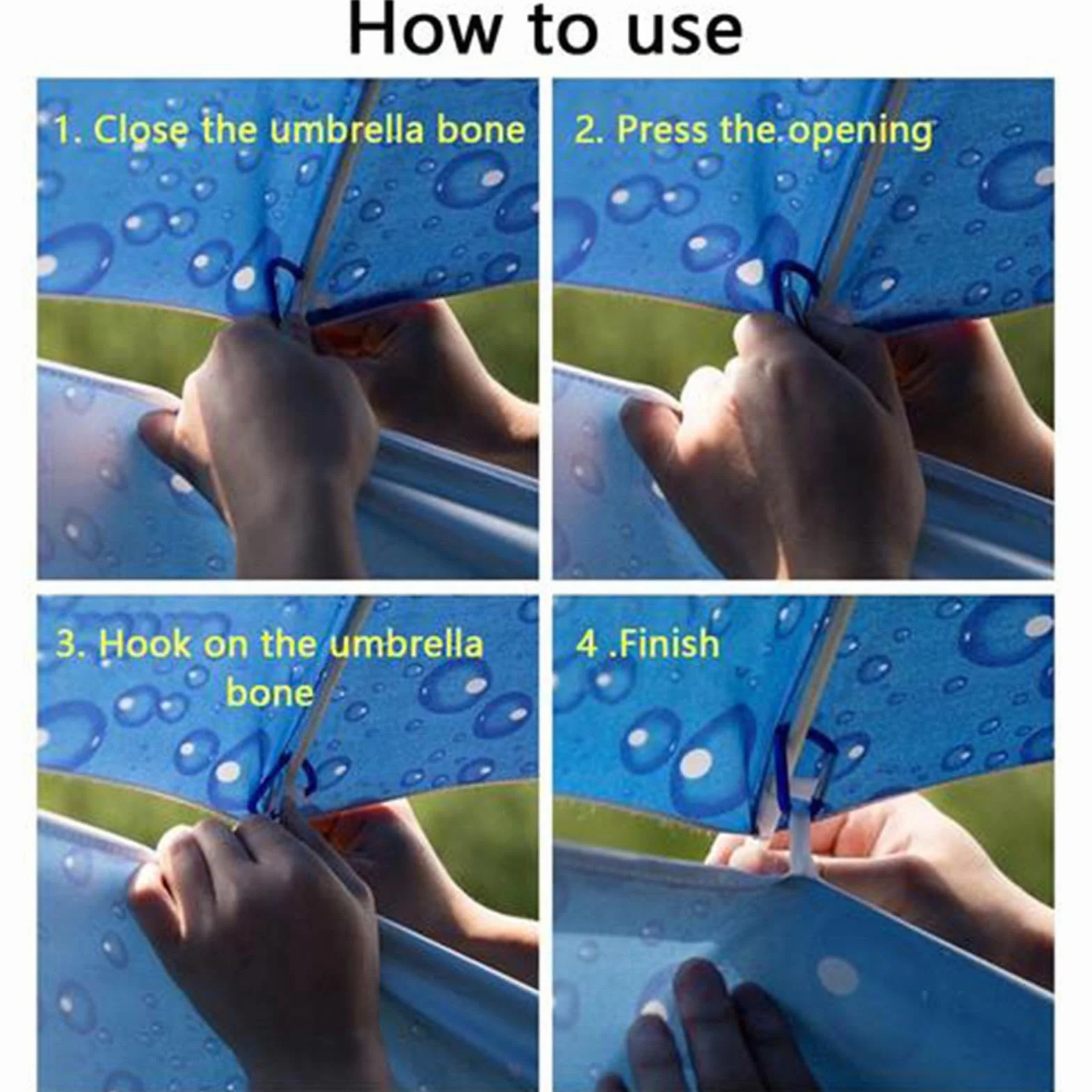 Sombrilla de pesca Brolly con protección UV, impermeable e inclinable