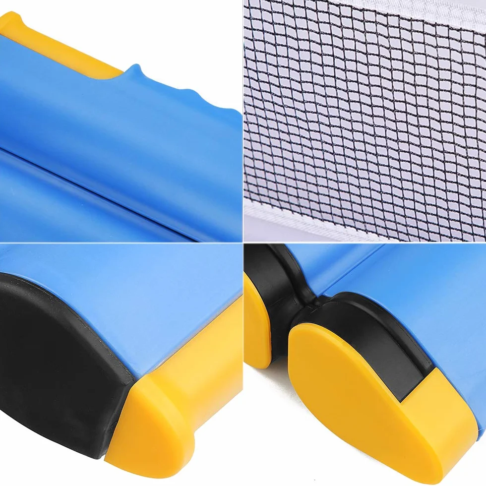 Set de Ping Pong con Red Ajustable, 2 Raquetas y 6 Pelotas