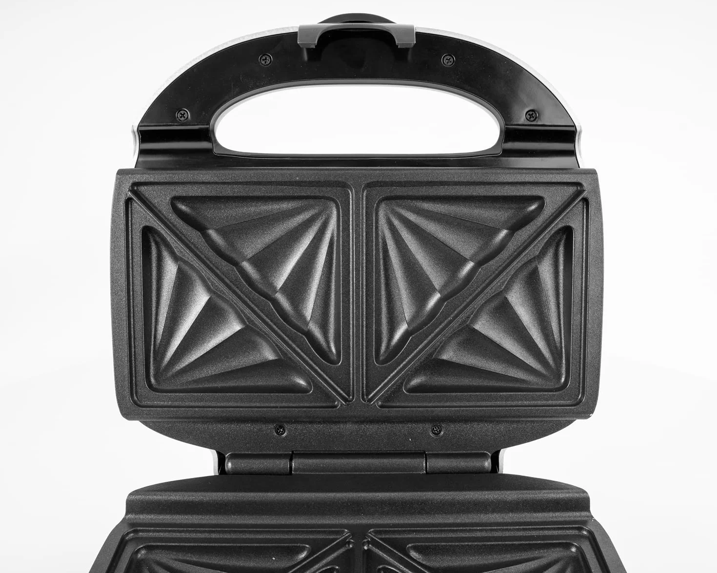 Rommelsbacher ST 1000 tostiera 1000 W Nero, Argento (Rommelsbacher ST 1000 sandwichtoaster)