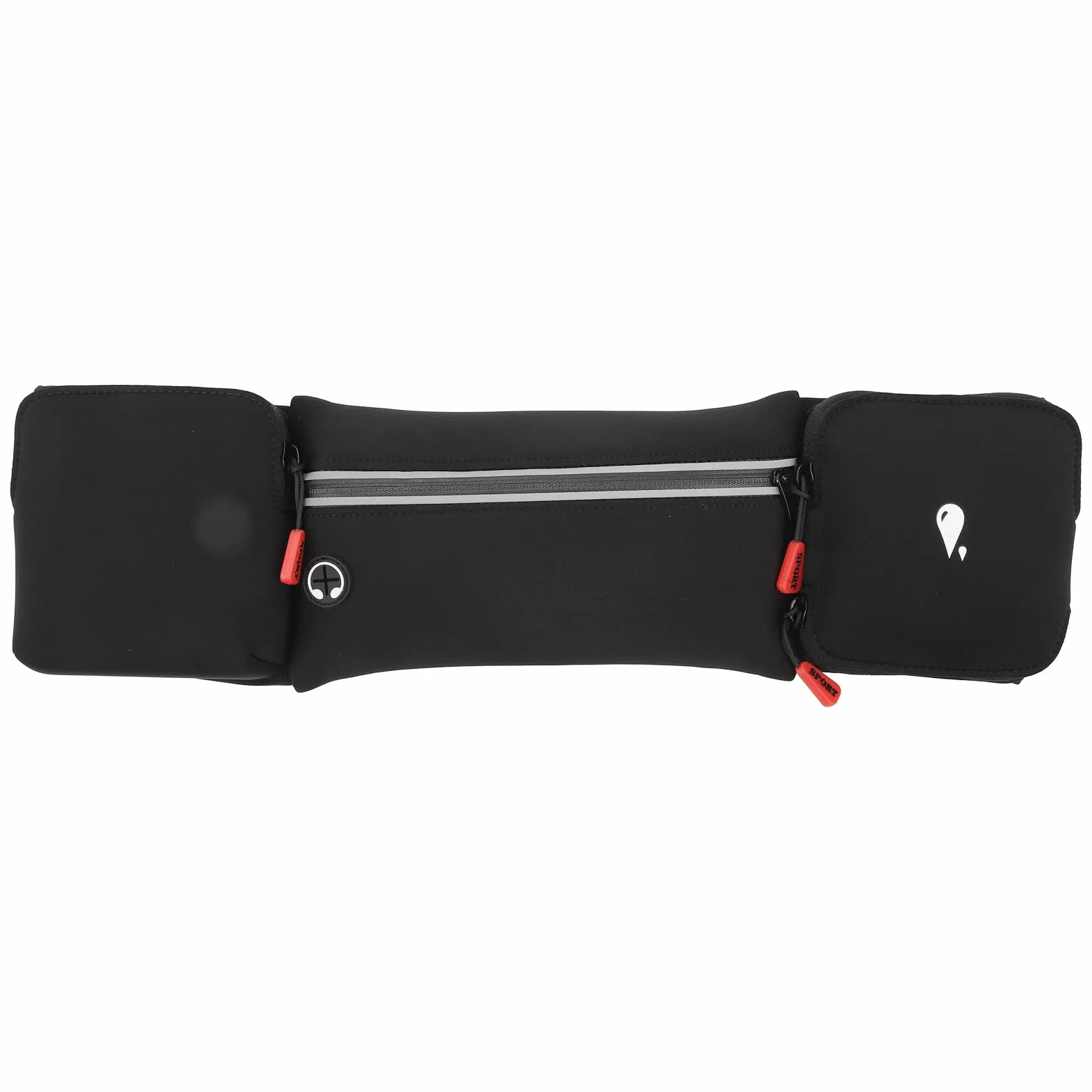 Cinturón de hidratación para Correr, Ligero y Transpirable con Soporte Ajustable para Botella, Manos Libres para Fitness, Running y Senderismo